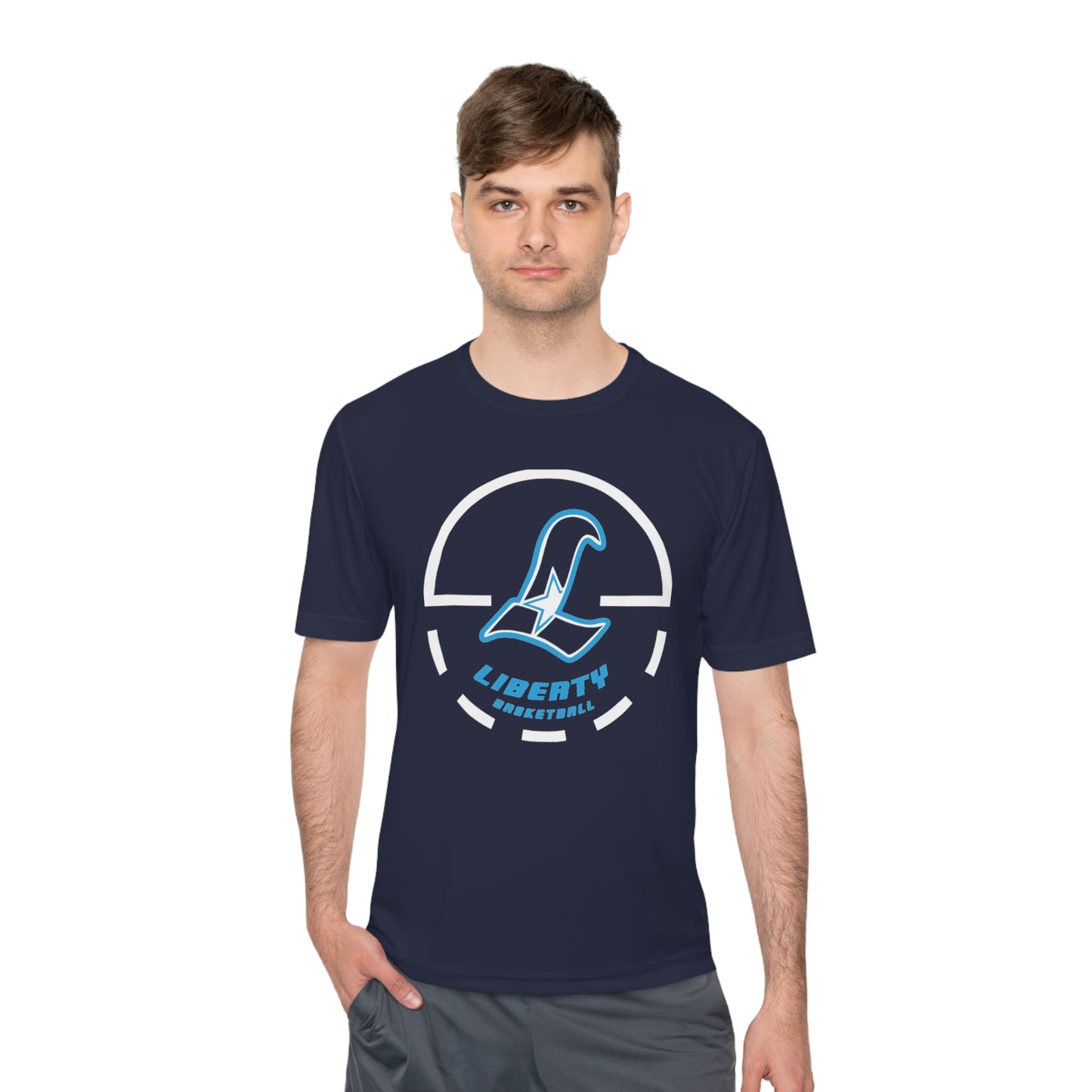 Liberty Falcons Game Time | Performance Moisture Wicking T-Shirt