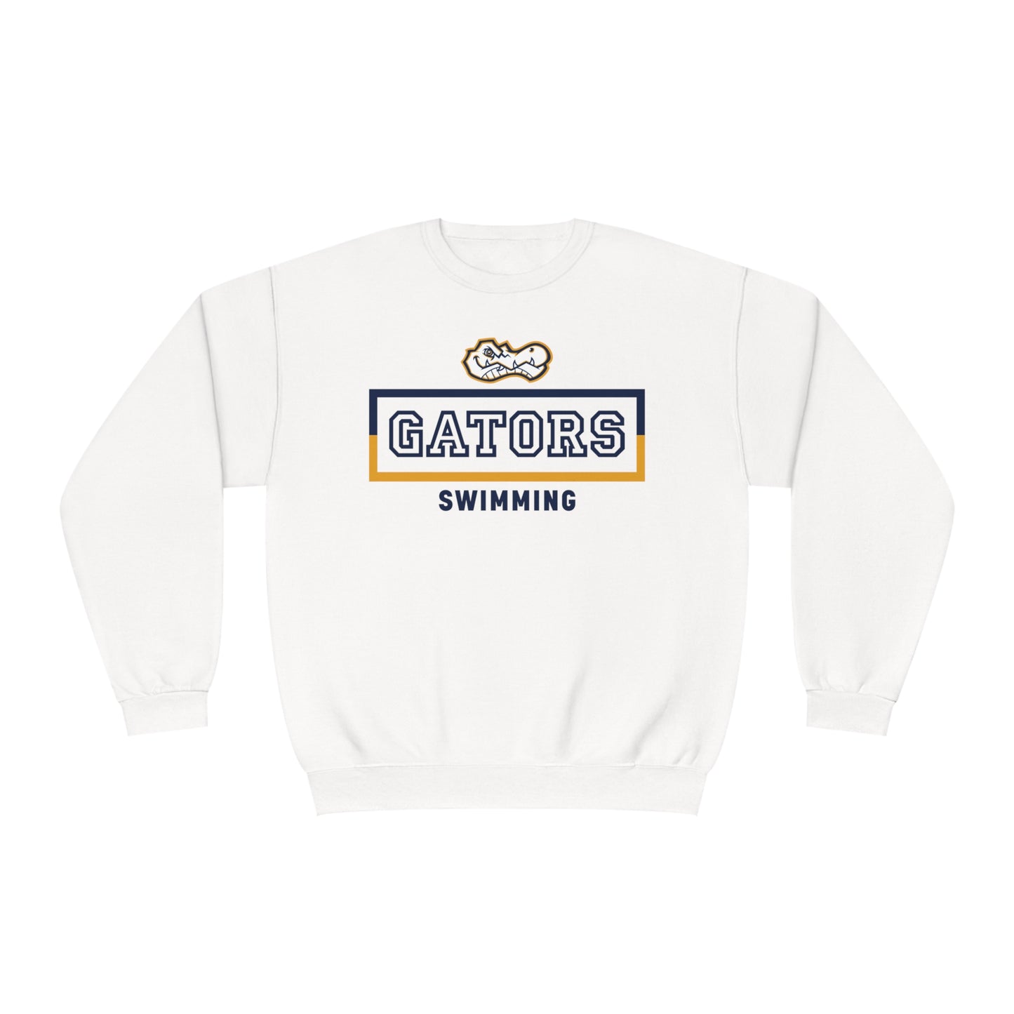 Gators Swimming | Unisex NuBlend® Fleece Crewneck Sweatshirt