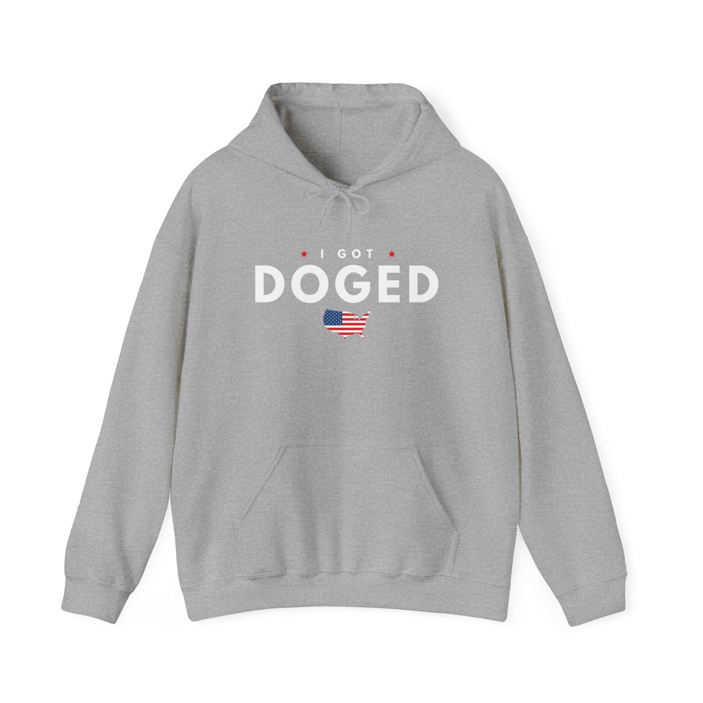 I Got Doged | Unisex Hooded Sweatshirt