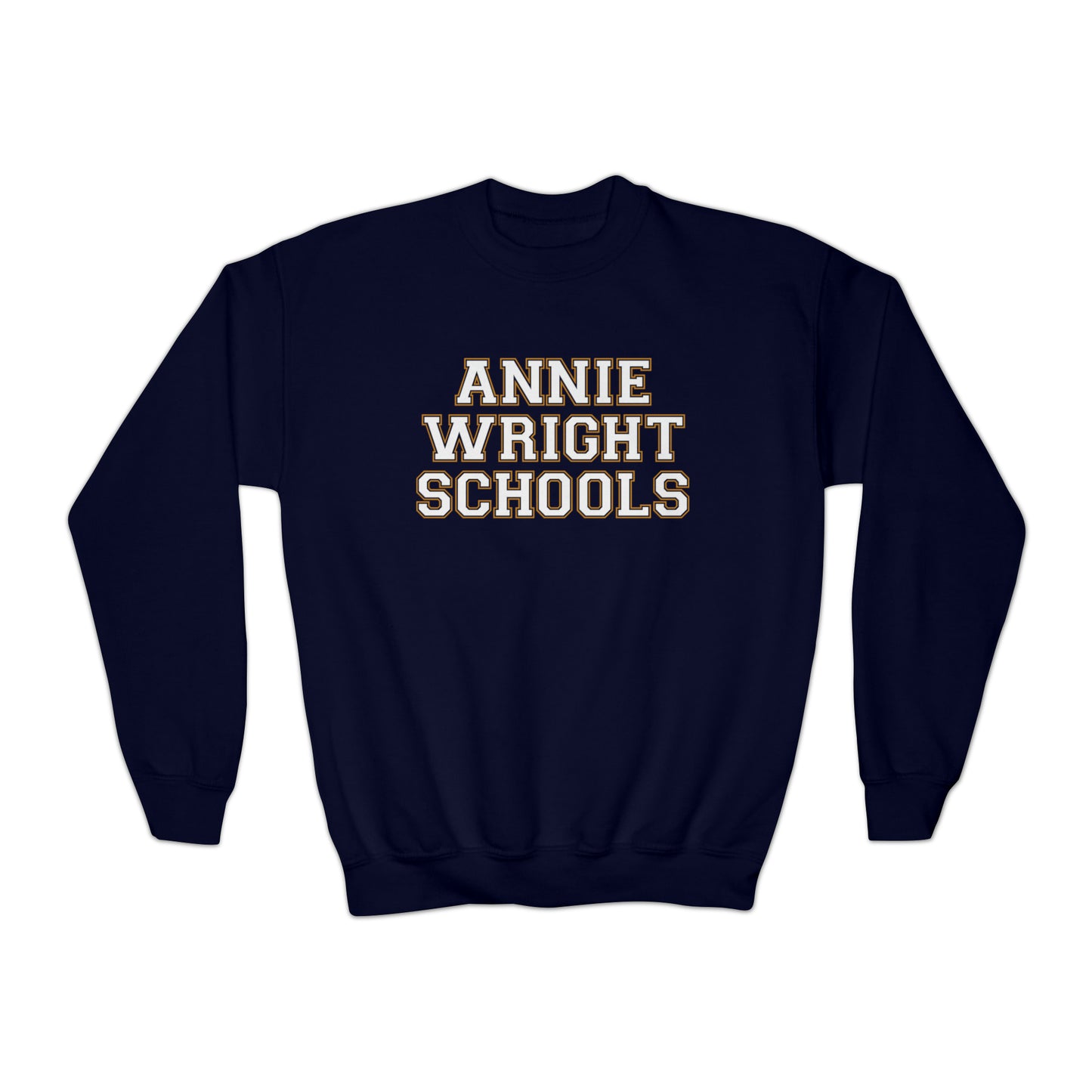 Annie Wright Schools | Kids Crewneck Sweatshirt