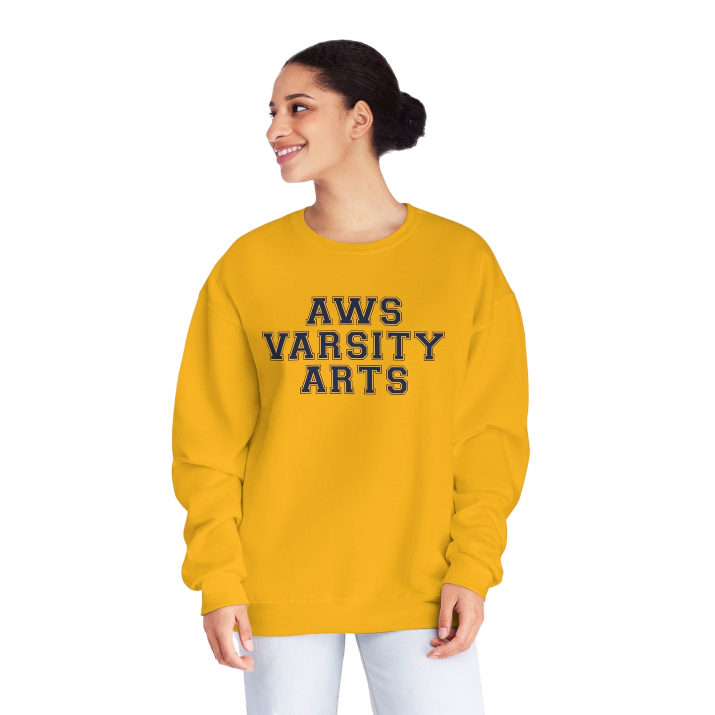 AWS Varsity Arts | Unisex NuBlend® Fleece Crewneck Sweatshirt