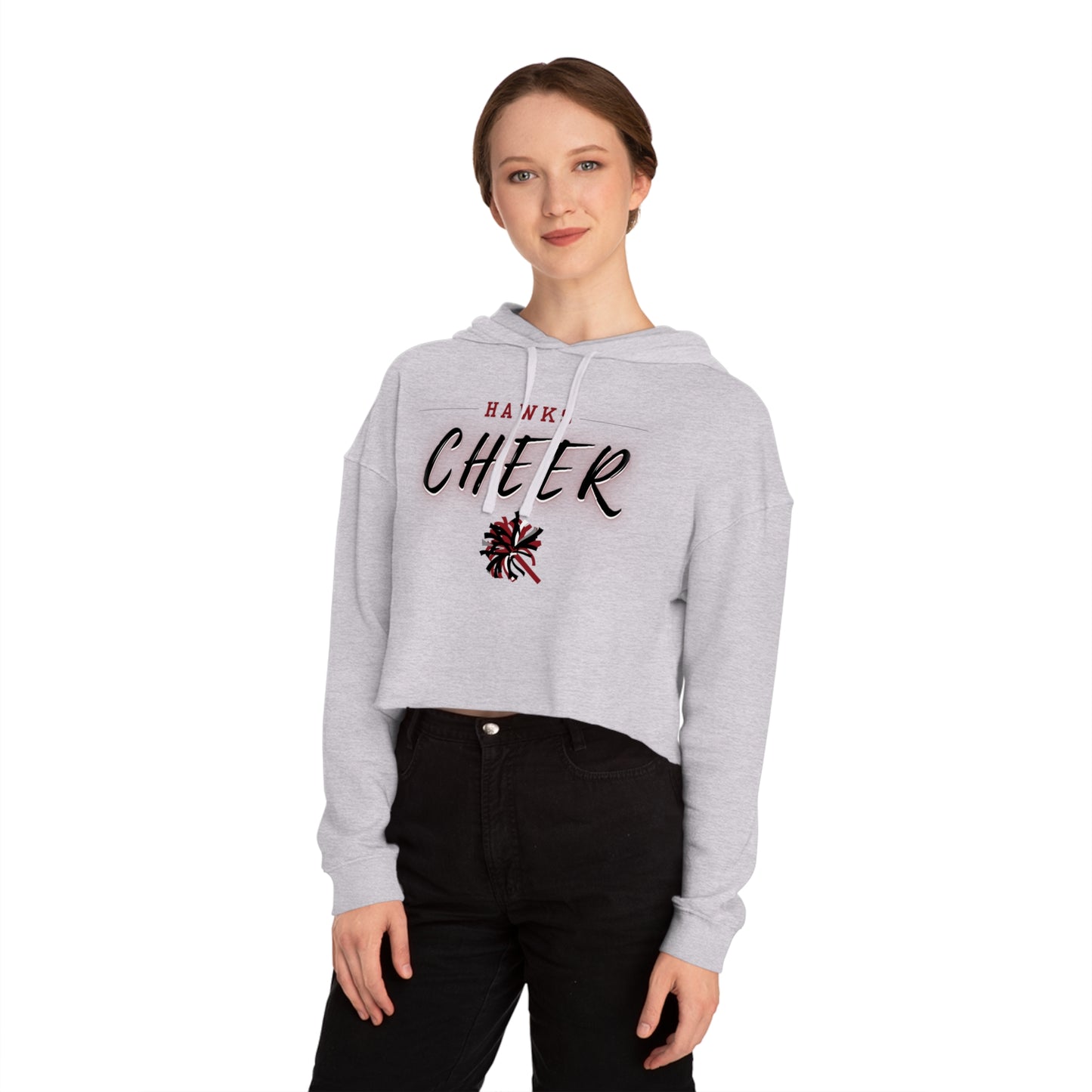 Hawks Cheer | Women’s Cropped Hoodie