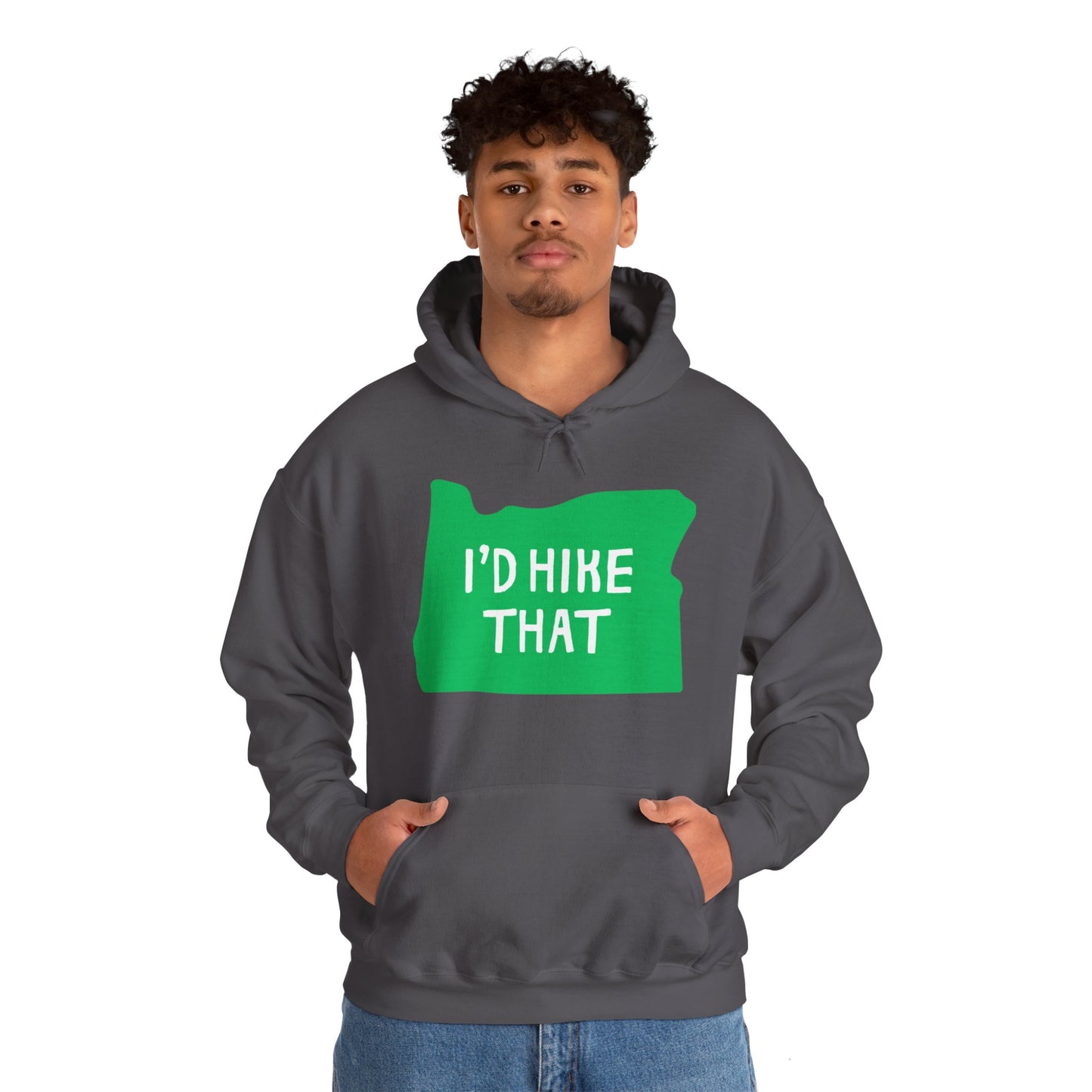 Oregon I'd Hike That Hoodie | Premium Soft Pullover Hoodie