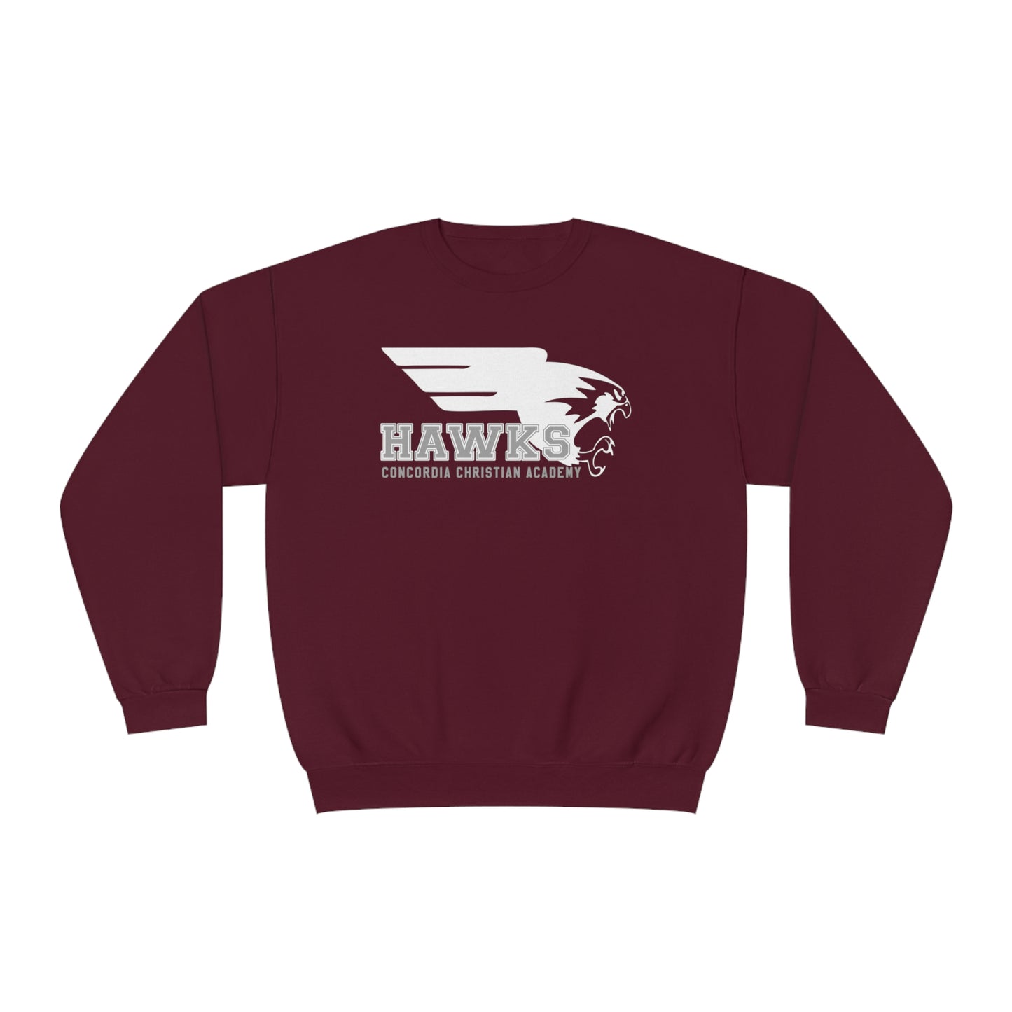 CCA Hawks | Unisex Fleece Crewneck Sweatshirt