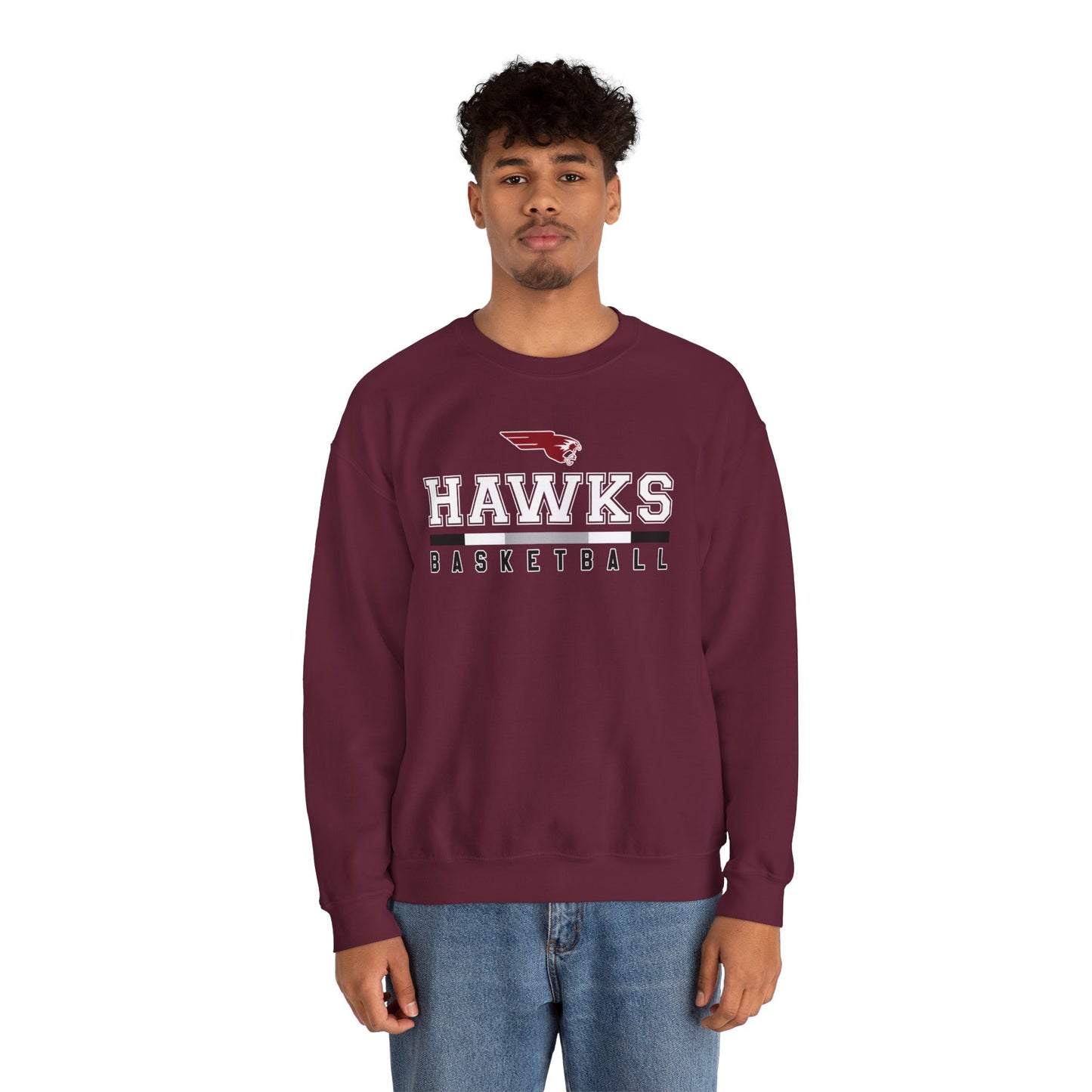 Hawks Basketball Statement | Crewneck Sweatshirt