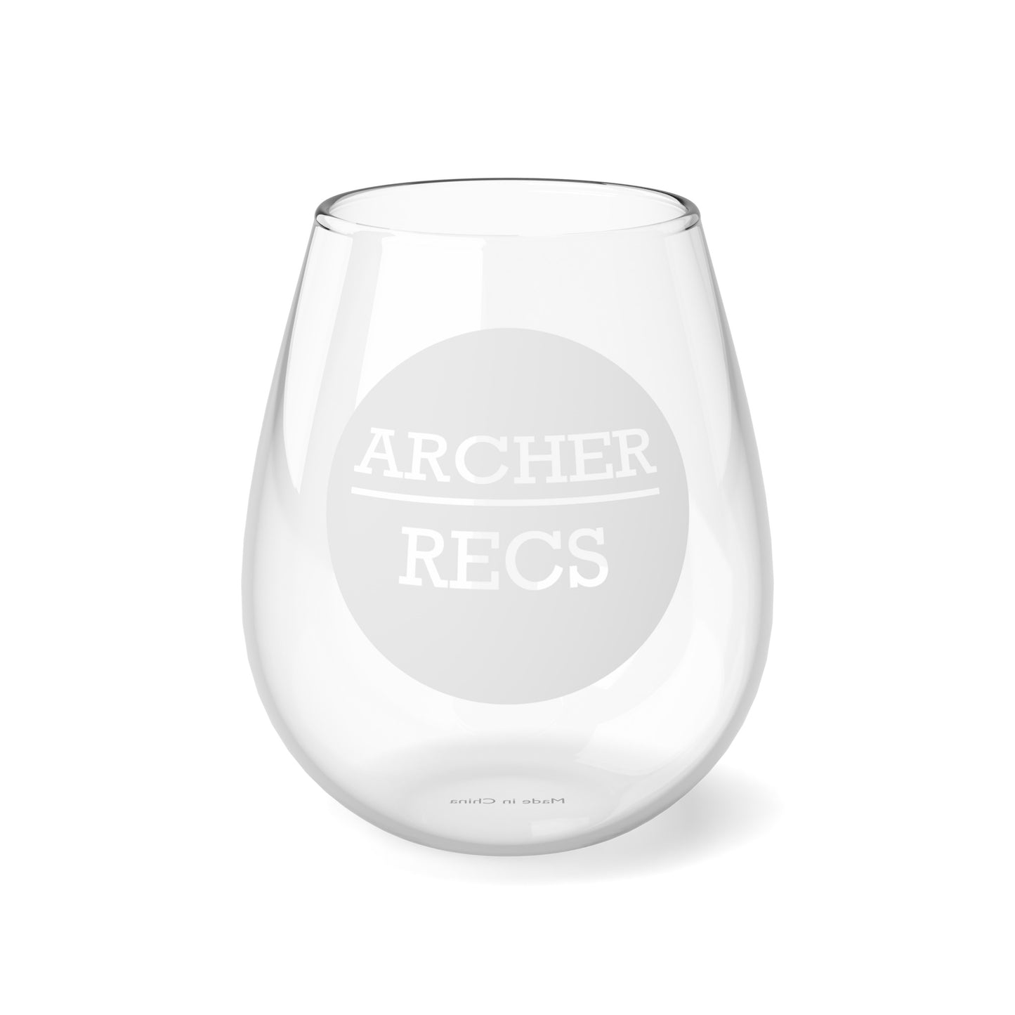 Archer Recs | Stemless Wine Glass