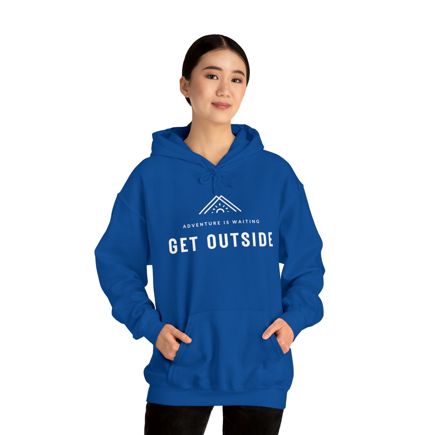 Get Outside Hoodie | Premium Soft Pullover Hoodie