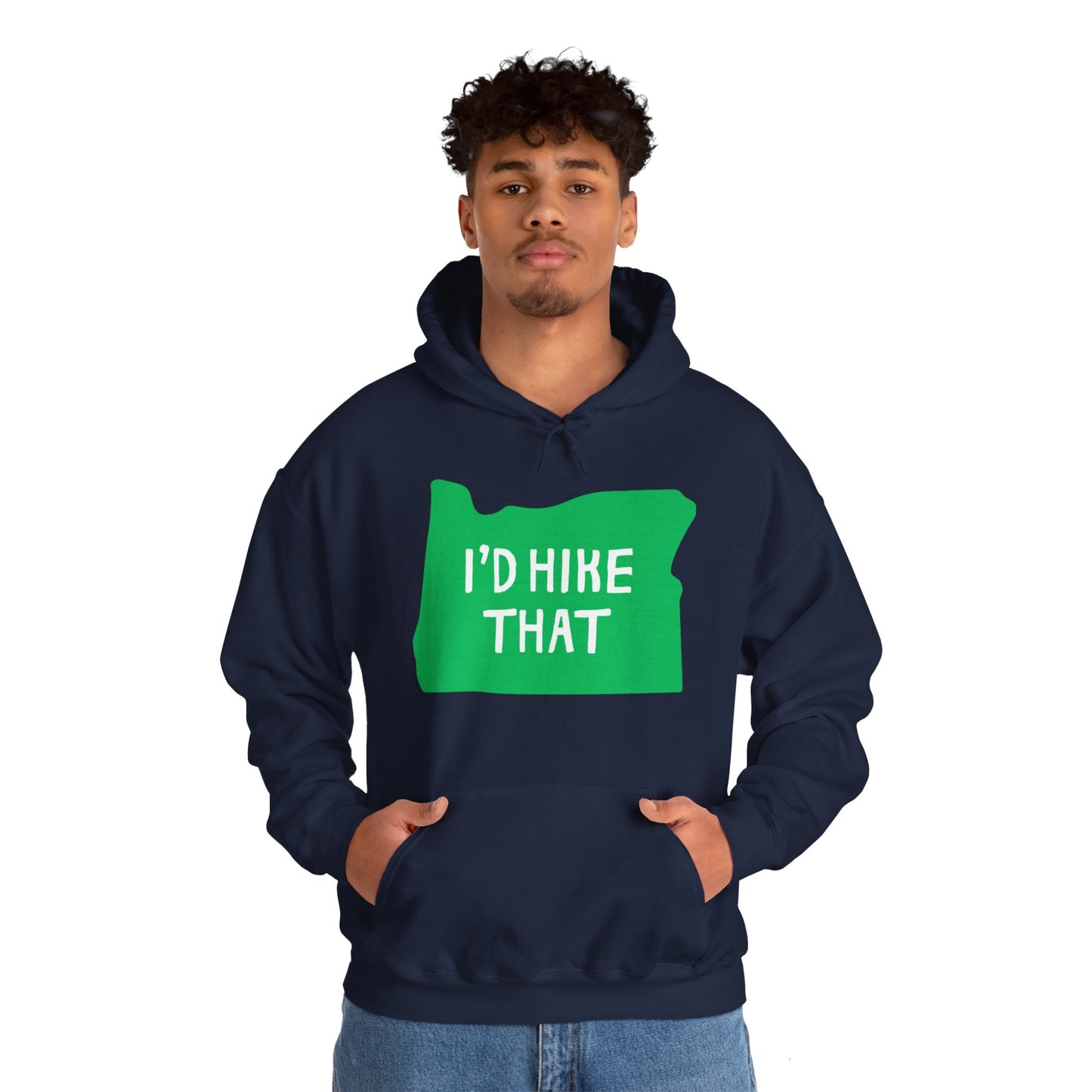 Oregon I'd Hike That Hoodie | Premium Soft Pullover Hoodie