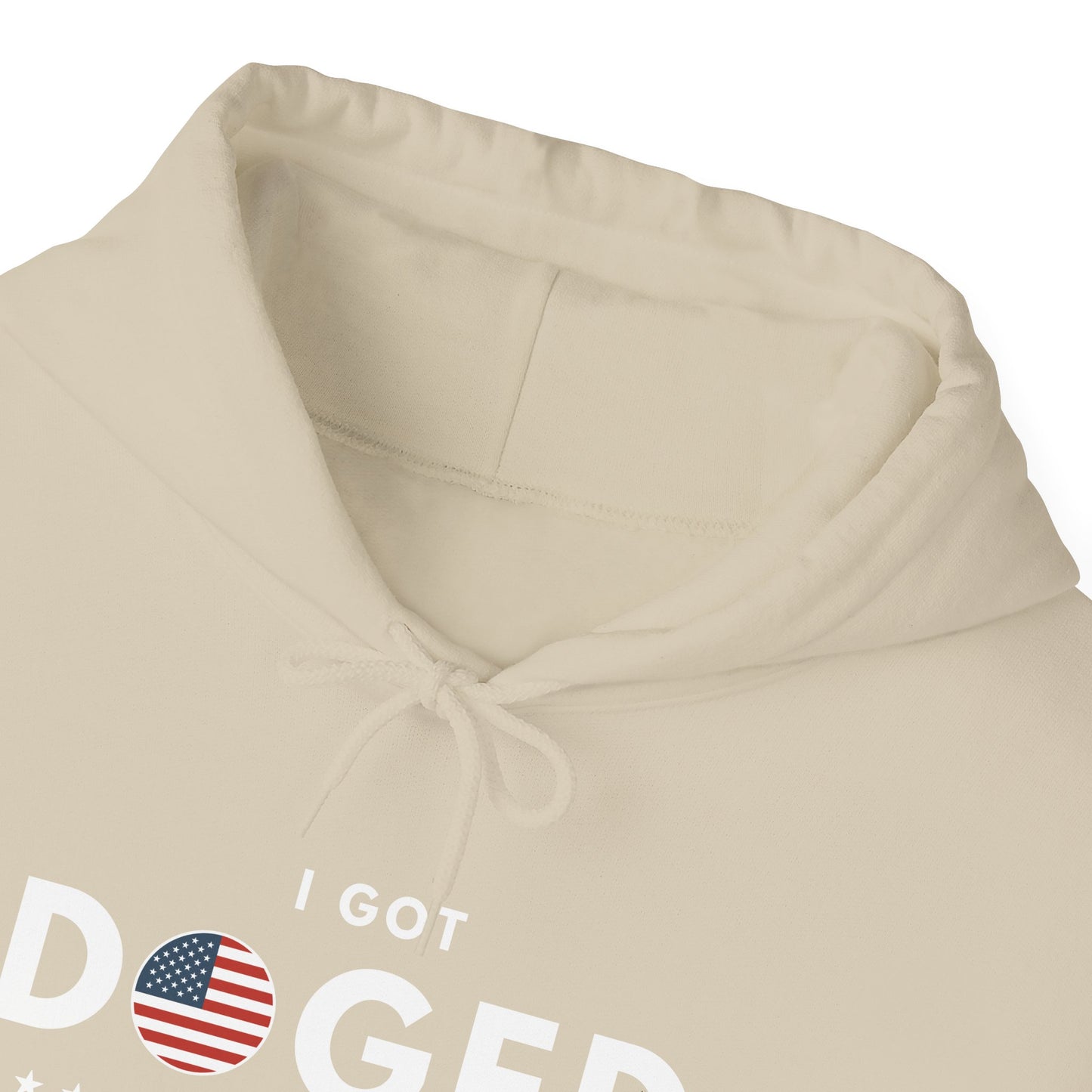 I Got Doged (Flag) | Unisex Hooded Sweatshirt