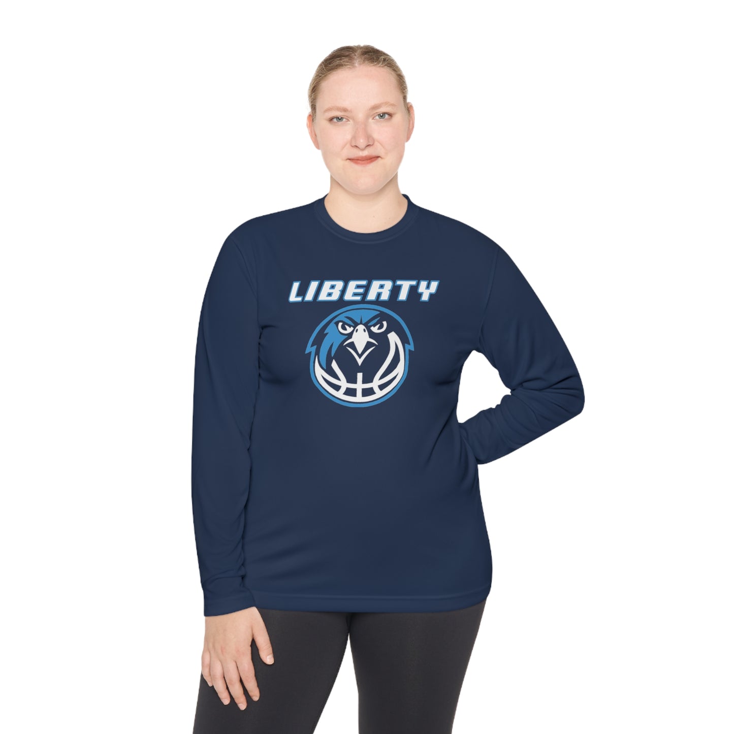 Liberty Falcons | Performance Moisture Wicking Long Sleeve Tee