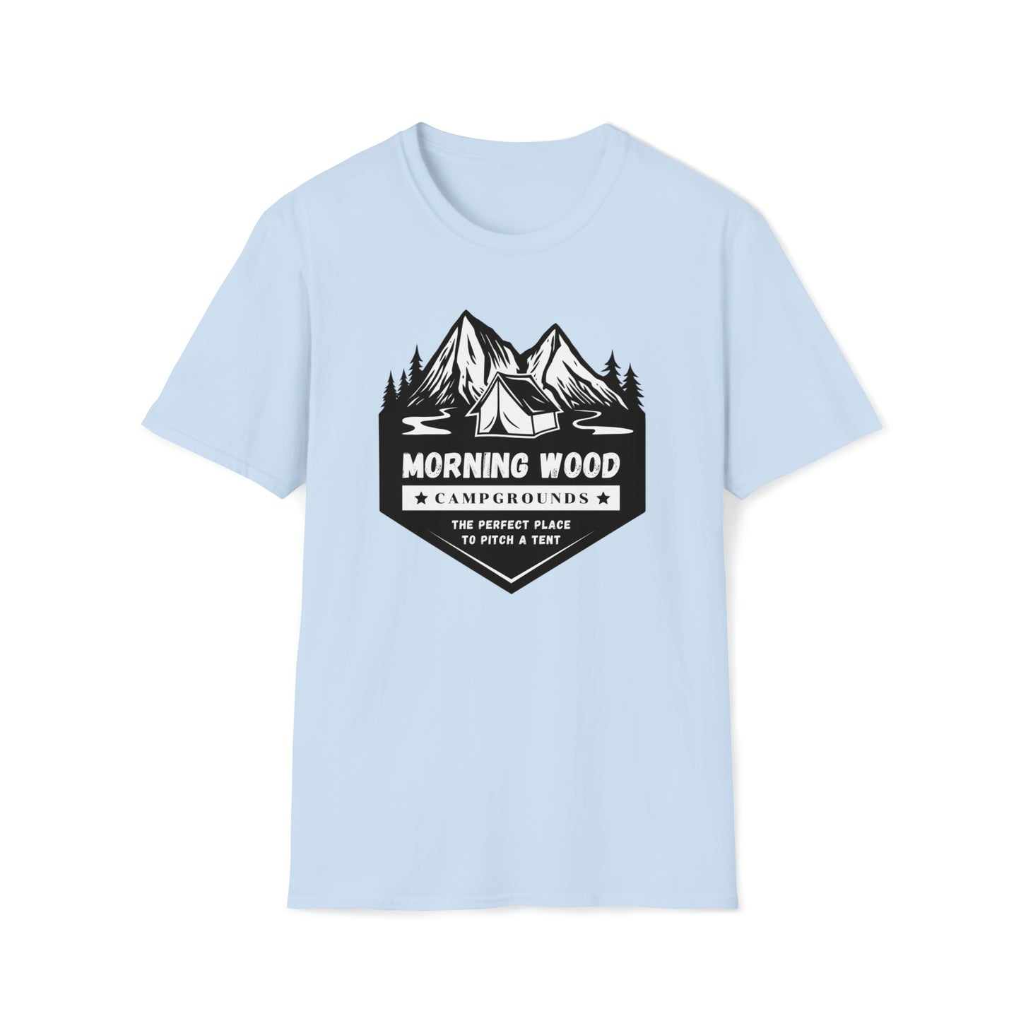 Morning Wood Campgrounds T-Shirt | Premium Soft Tee