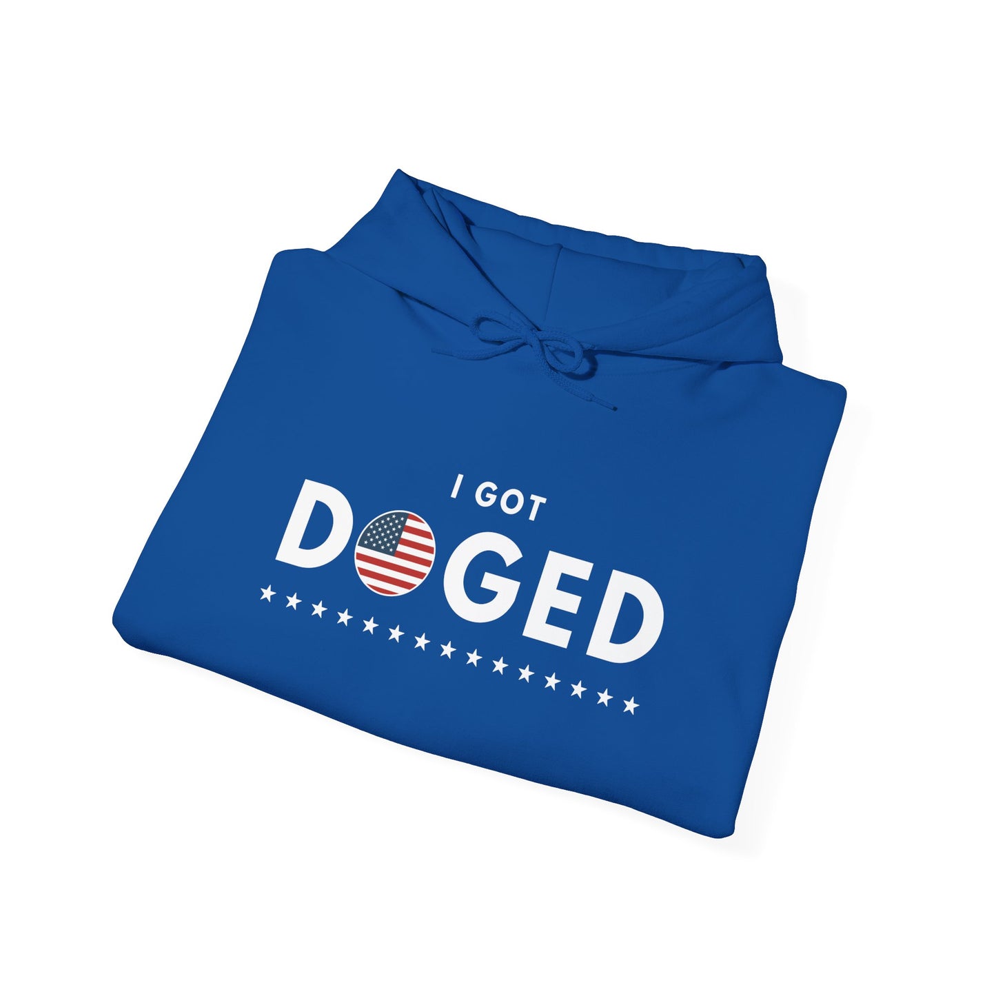 I Got Doged (Flag) | Unisex Hooded Sweatshirt