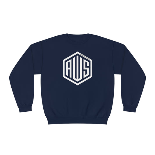 AWS Monogram | Unisex NuBlend® Fleece Crewneck Sweatshirt