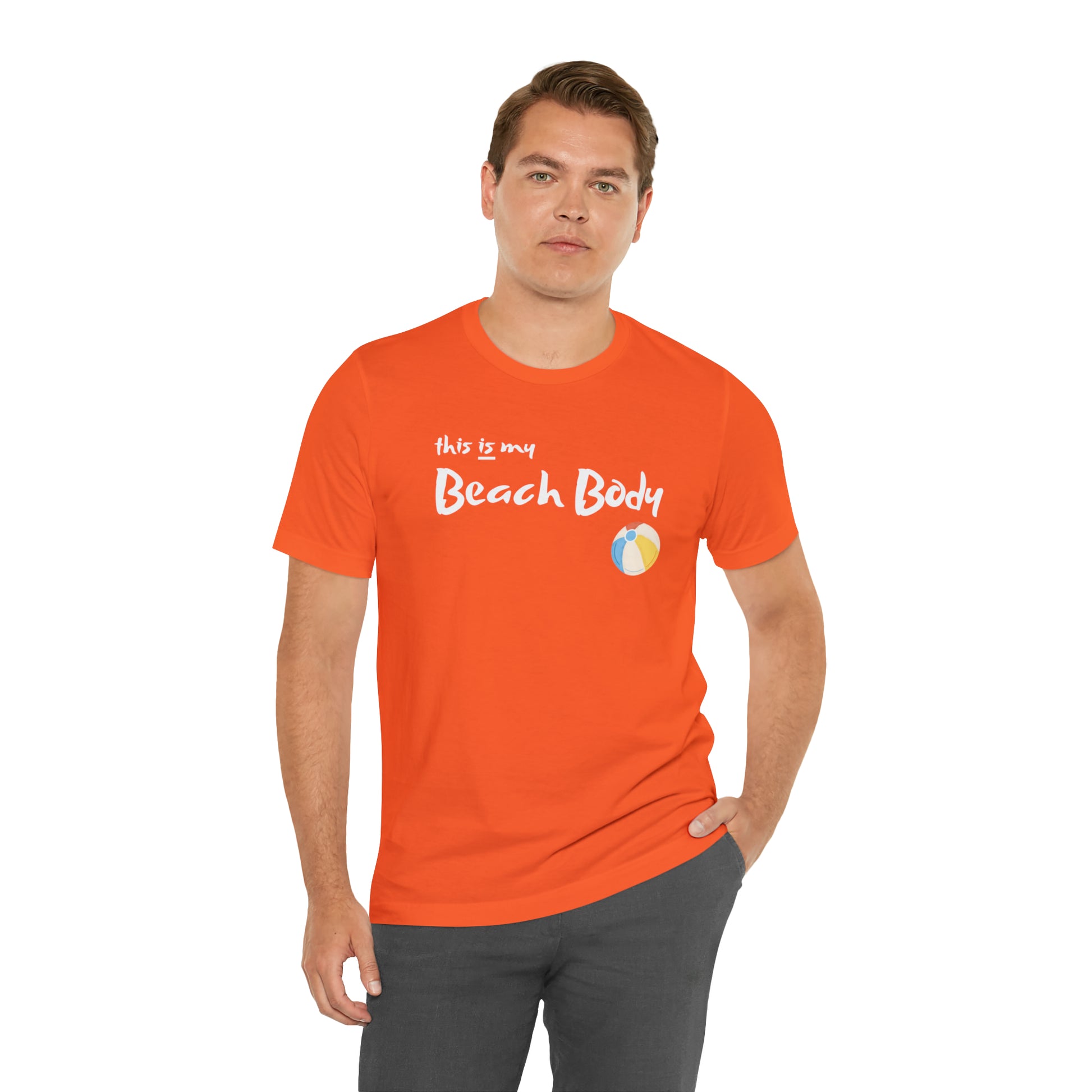 This Is My Beach Body | Men/Unisex T-Shirt - Mightee