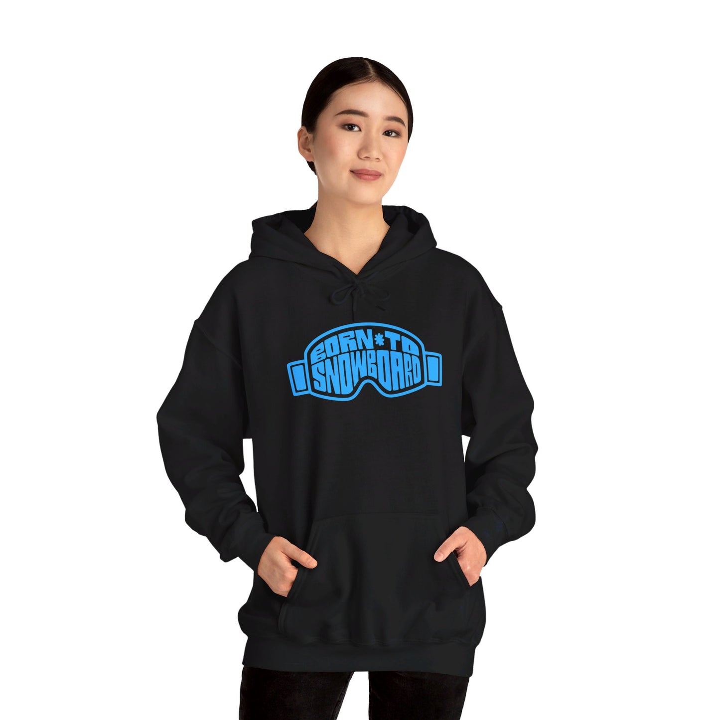 Born To Snowboard | Premium Soft Pullover Hoodie