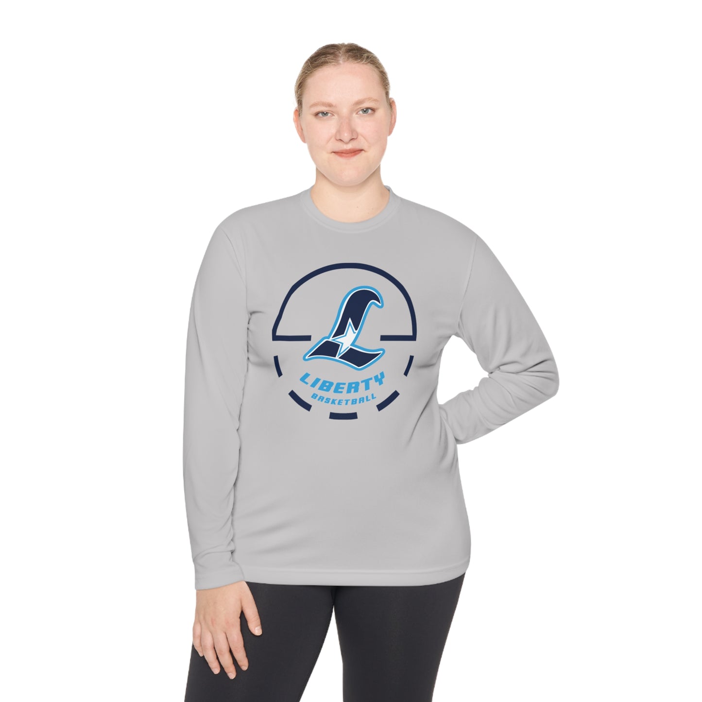 Liberty Falcons Game Time | Performance Moisture Wicking Long Sleeve Tee