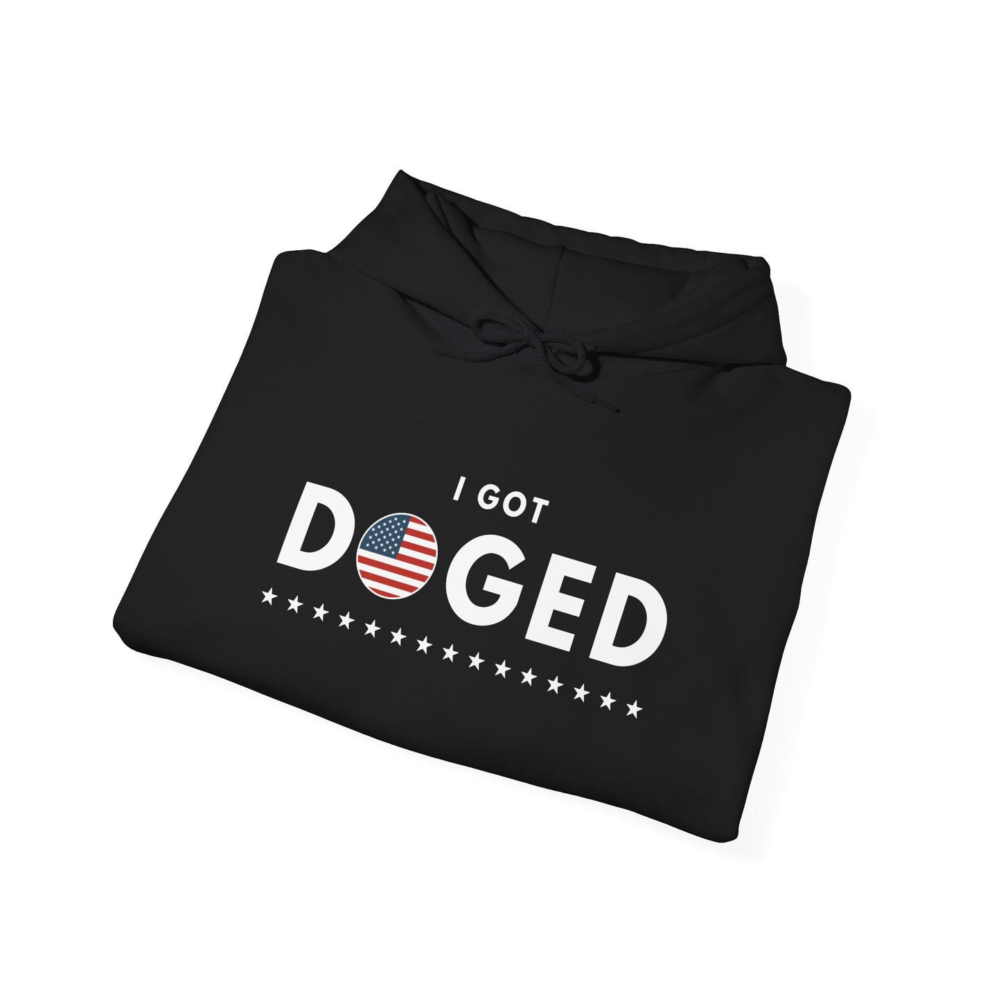 I Got Doged (Flag) | Unisex Hooded Sweatshirt
