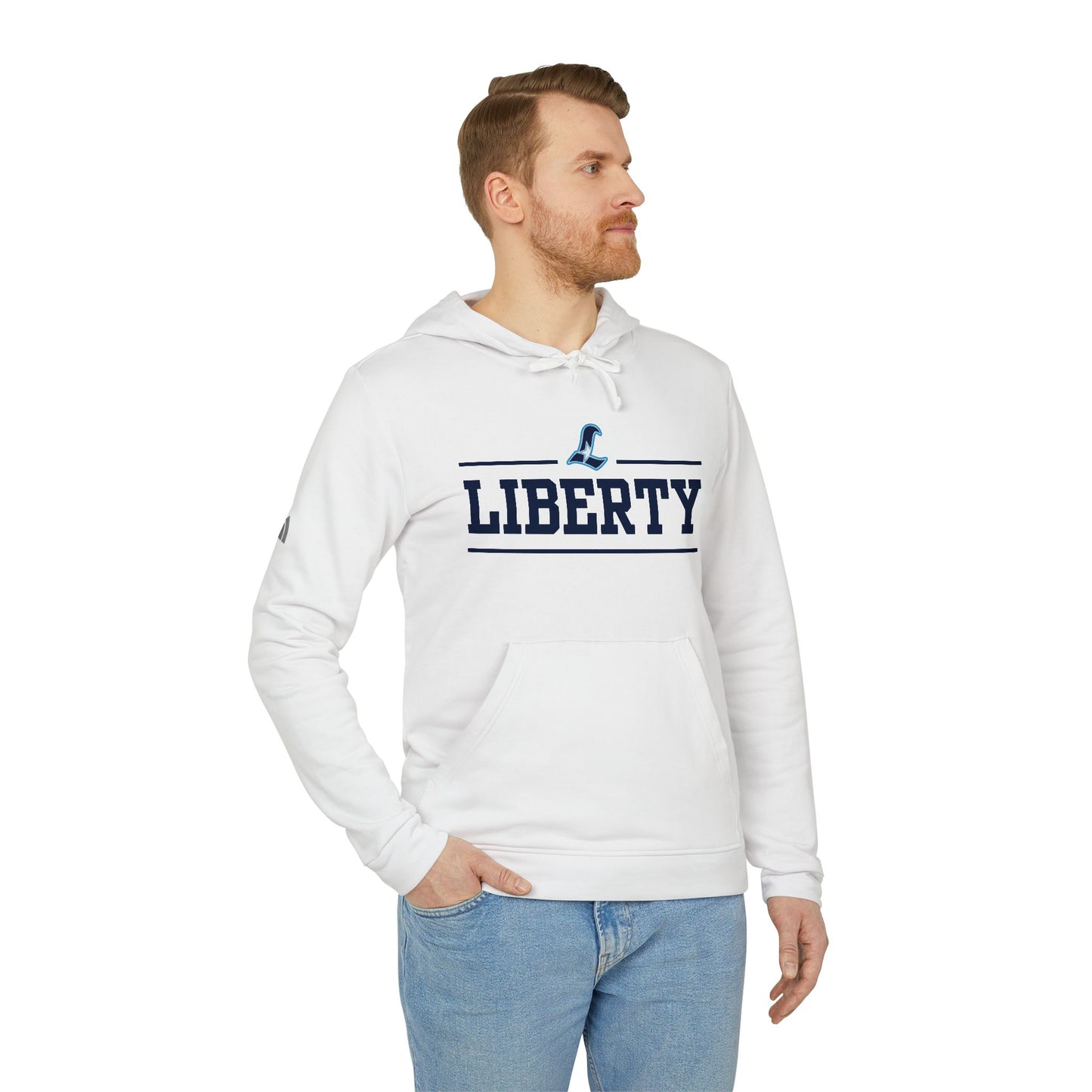 Liberty Falcons | Adidas Unisex Fleece Hoodie