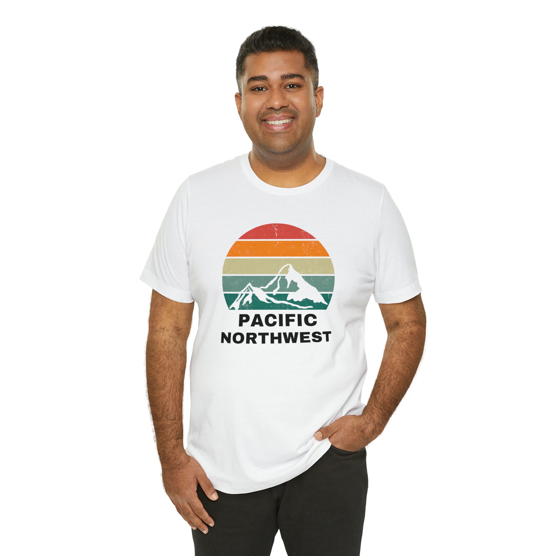 Pacific Northwest Retro | Men/Unisex T-Shirt - Mightee