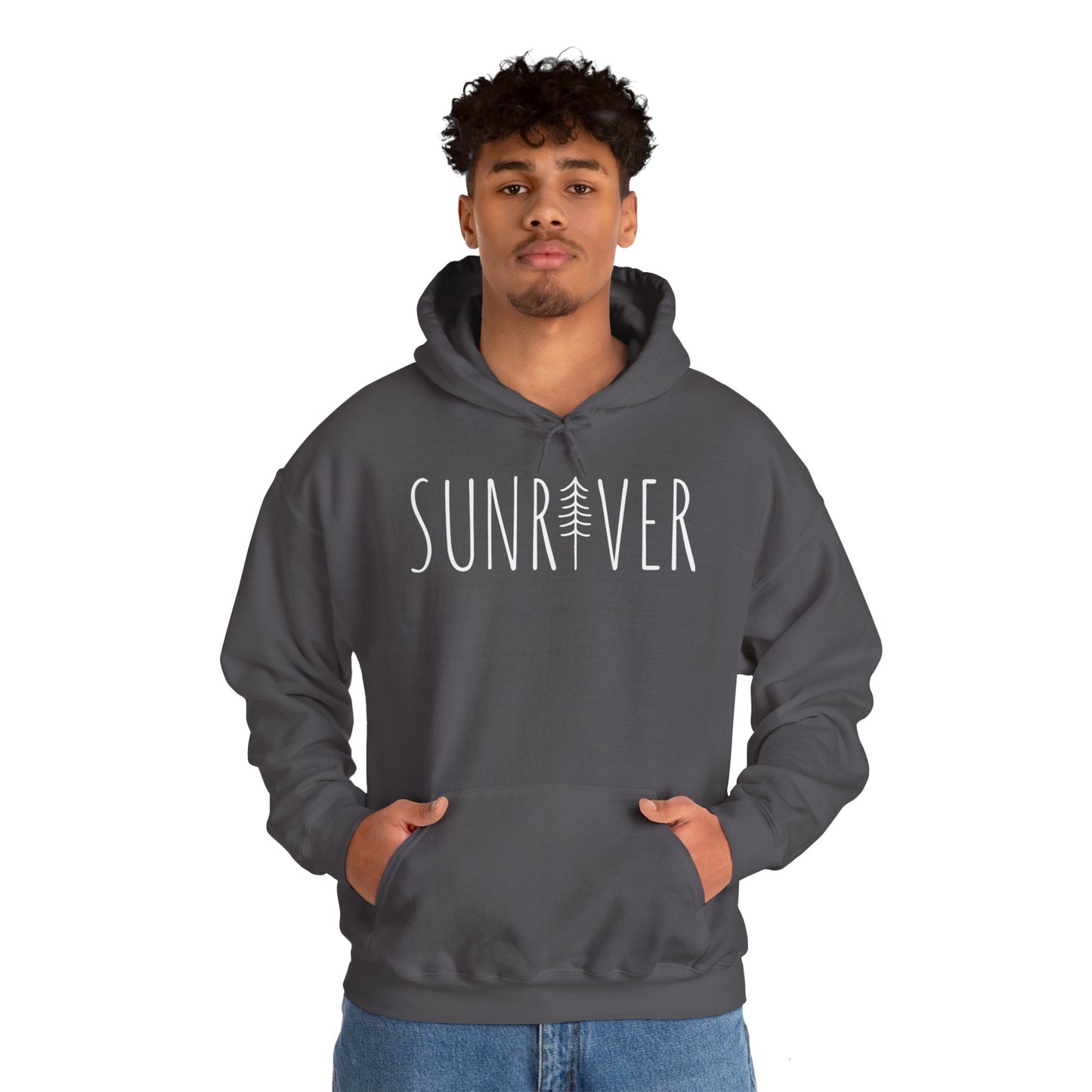 Sunriver Tree Hoodie | Premium Soft Pullover Hoodie