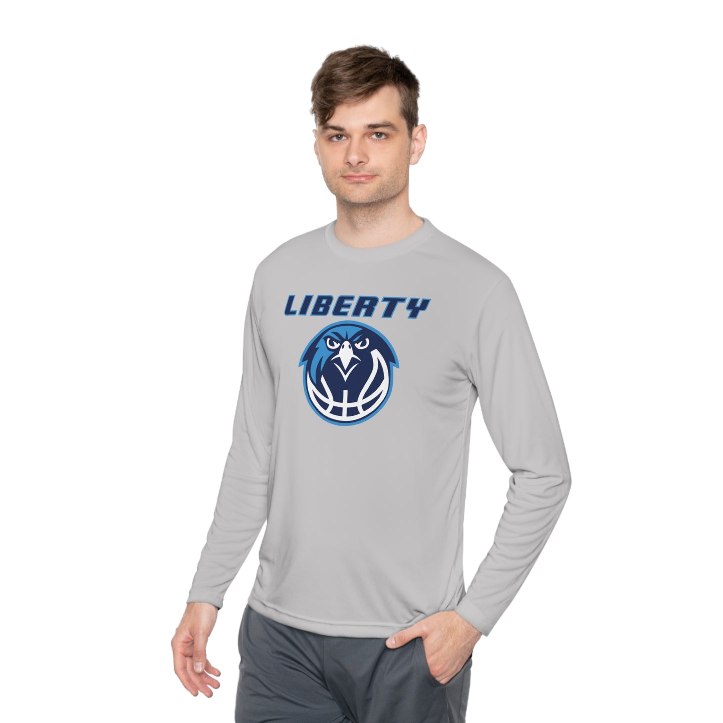 Liberty Falcons | Performance Moisture Wicking Long Sleeve Tee