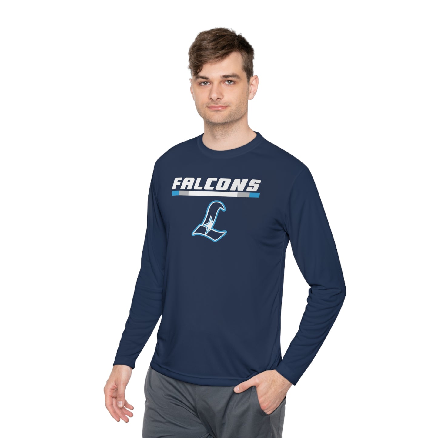 Liberty Falcons Athlete | Performance Moisture Wicking Long Sleeve Tee