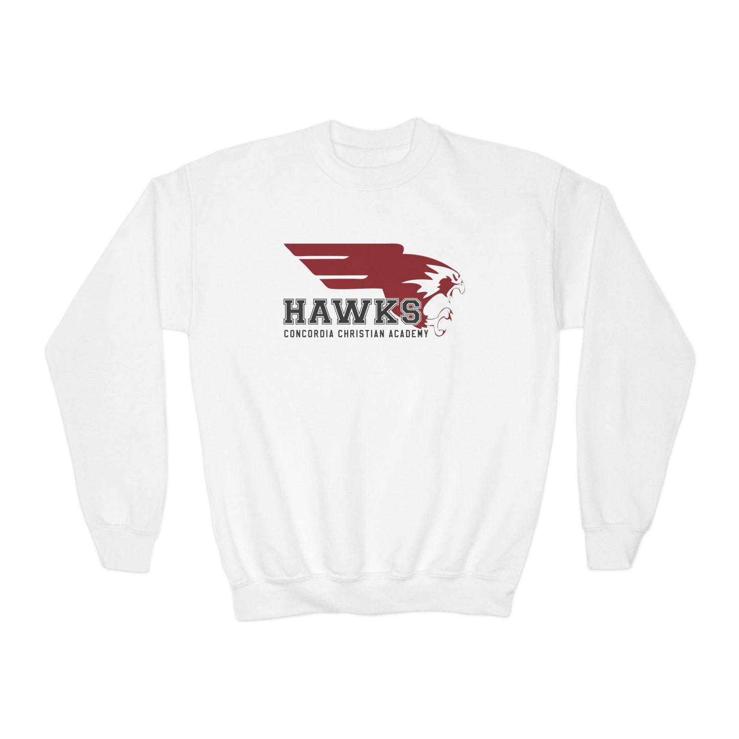 CCA Hawks | Kids Crewneck Sweatshirt