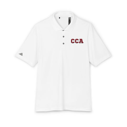 CCA Monogram | Adidas Unisex Performance Polo (Embroidered)