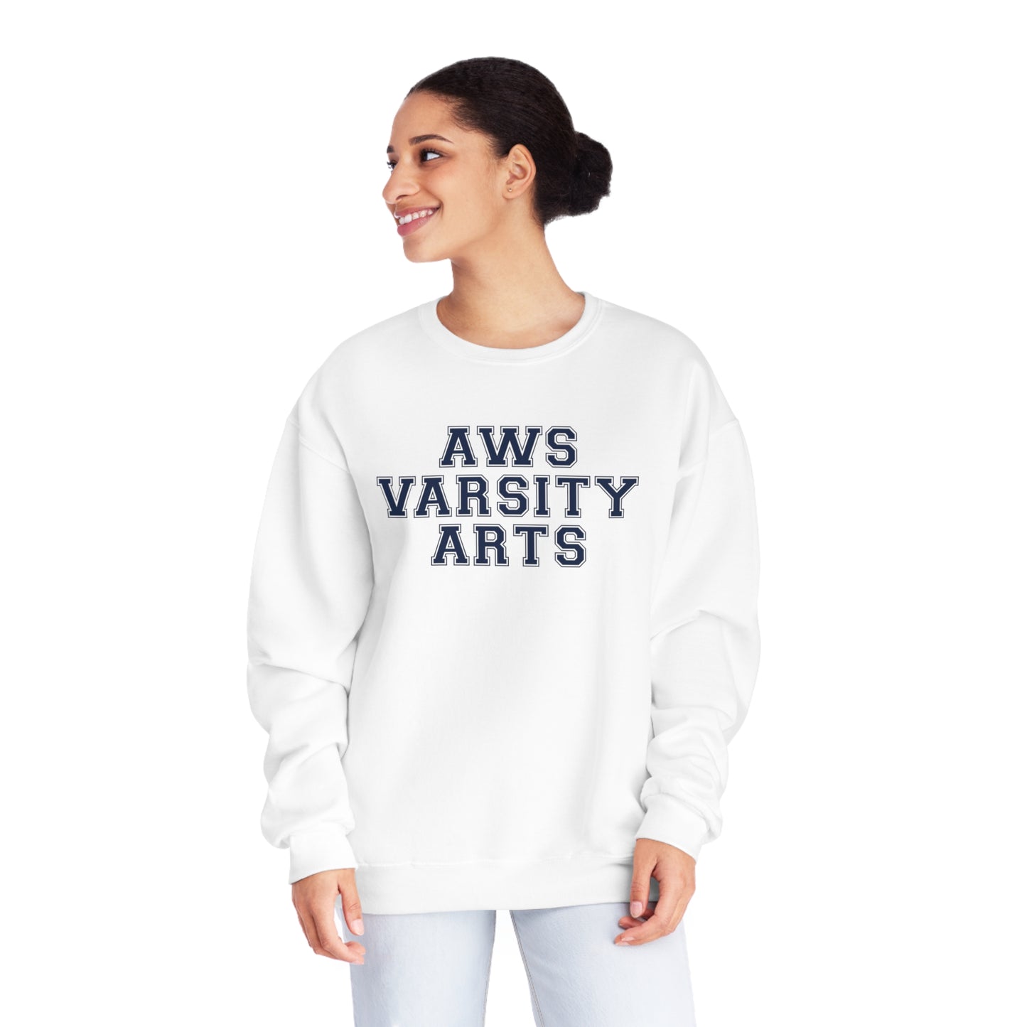 AWS Varsity Arts | Unisex NuBlend® Fleece Crewneck Sweatshirt