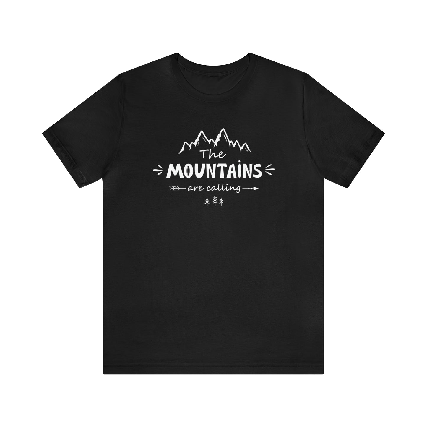 The Mountains Are Calling | Men/Unisex T-Shirt - Mightee