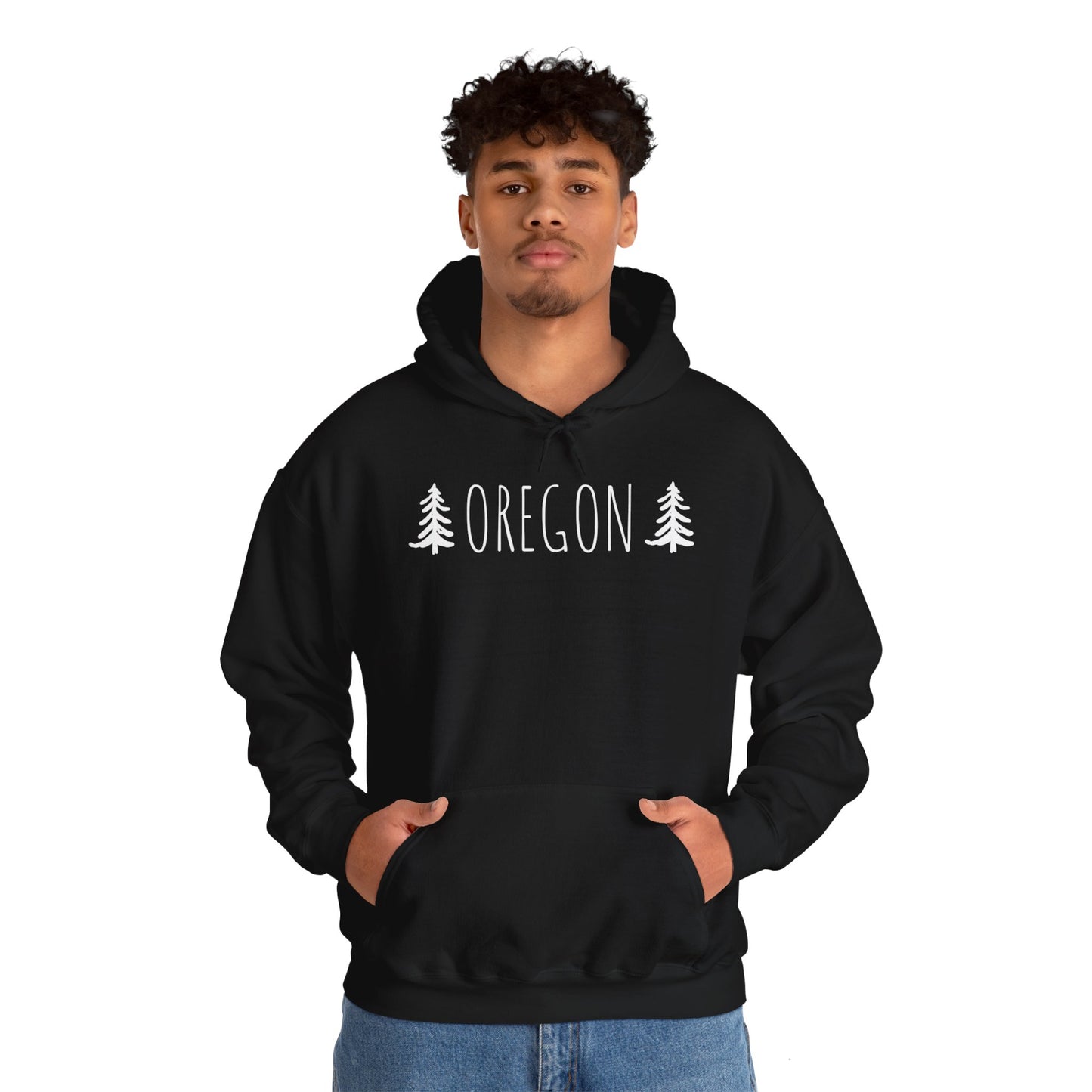 Oregon Tree Hoodie | Premium Soft Pullover Hoodie