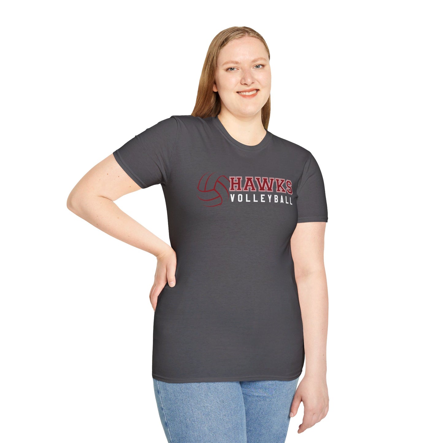 Hawks Volleyball Fanatic | Softstyle T-Shirt