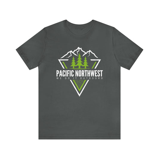 Pacific Northwest We Do It Outside | Men/Unisex T-Shirt - Mightee