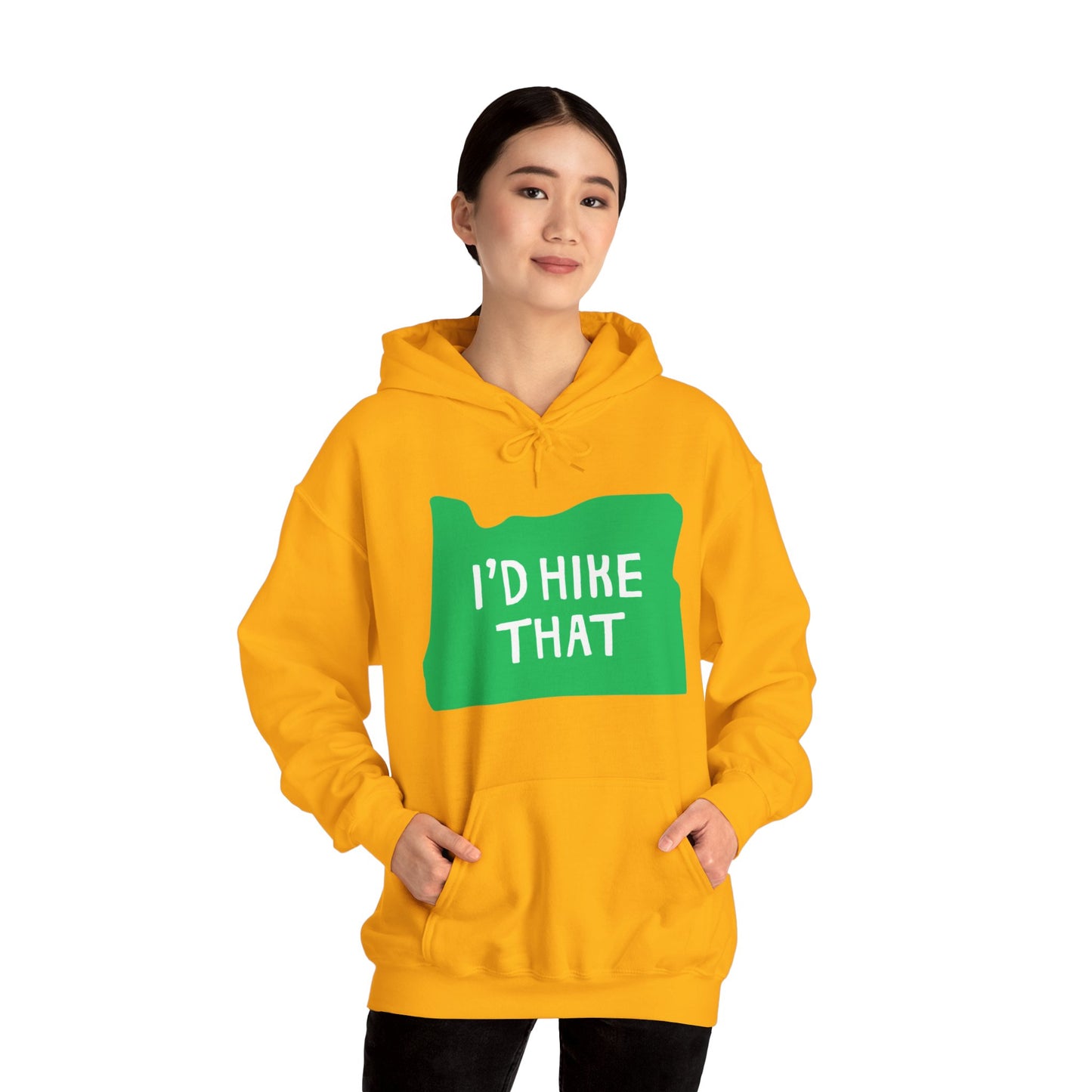 Oregon I'd Hike That Hoodie | Premium Soft Pullover Hoodie