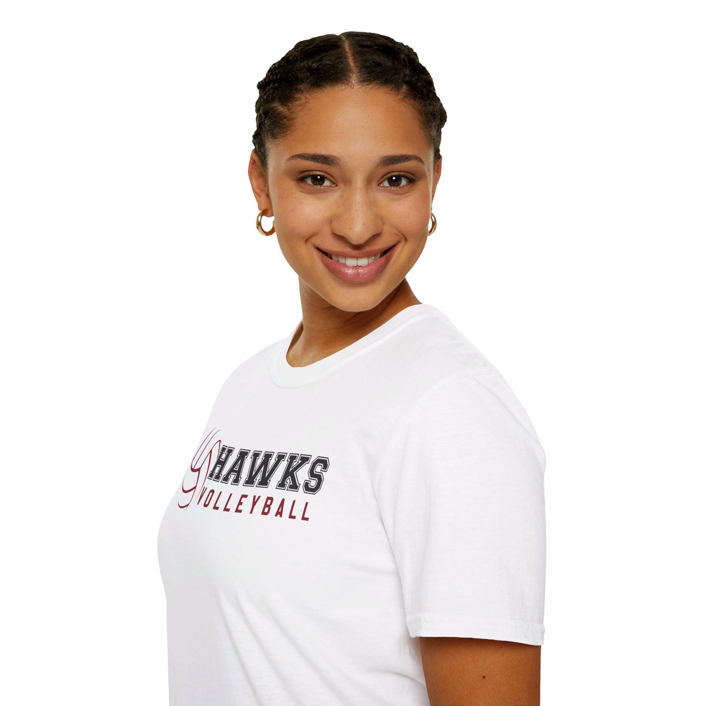 Hawks Volleyball Fanatic | Softstyle T-Shirt