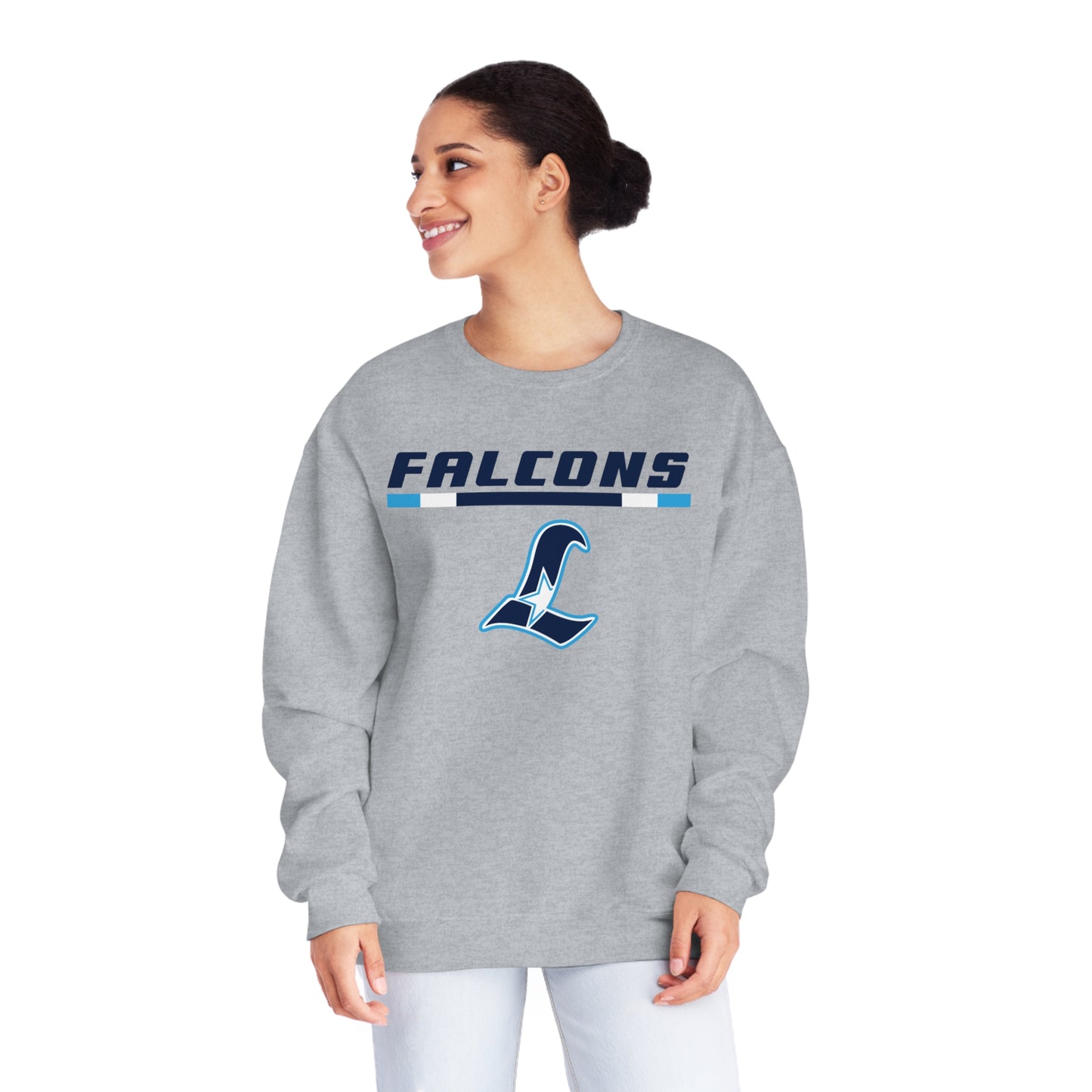 Liberty Falcons Athlete | Unisex NuBlend® Fleece Crewneck Sweatshirt