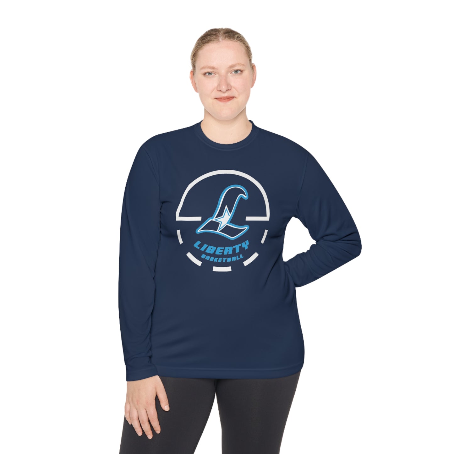 Liberty Falcons Game Time | Performance Moisture Wicking Long Sleeve Tee