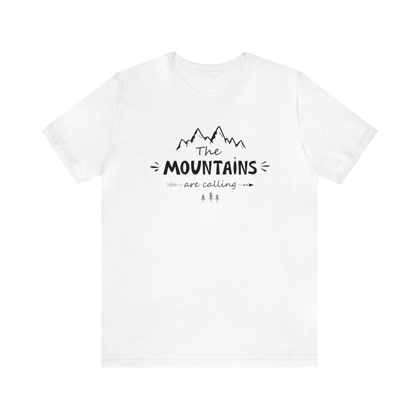 The Mountains Are Calling | Men/Unisex T-Shirt - Mightee