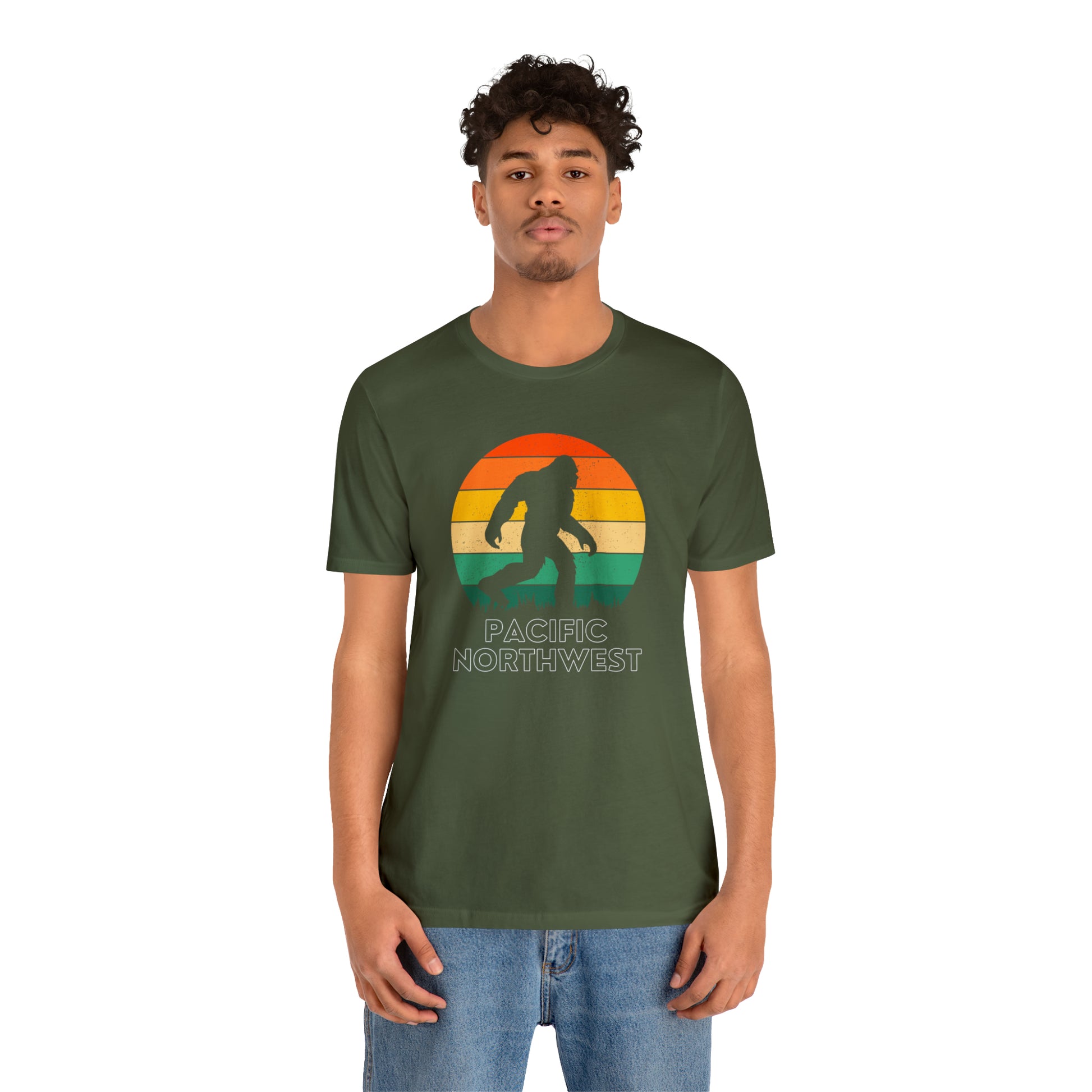 Pacific Northwest Bigfoot | Men/Unisex T-Shirt - Mightee