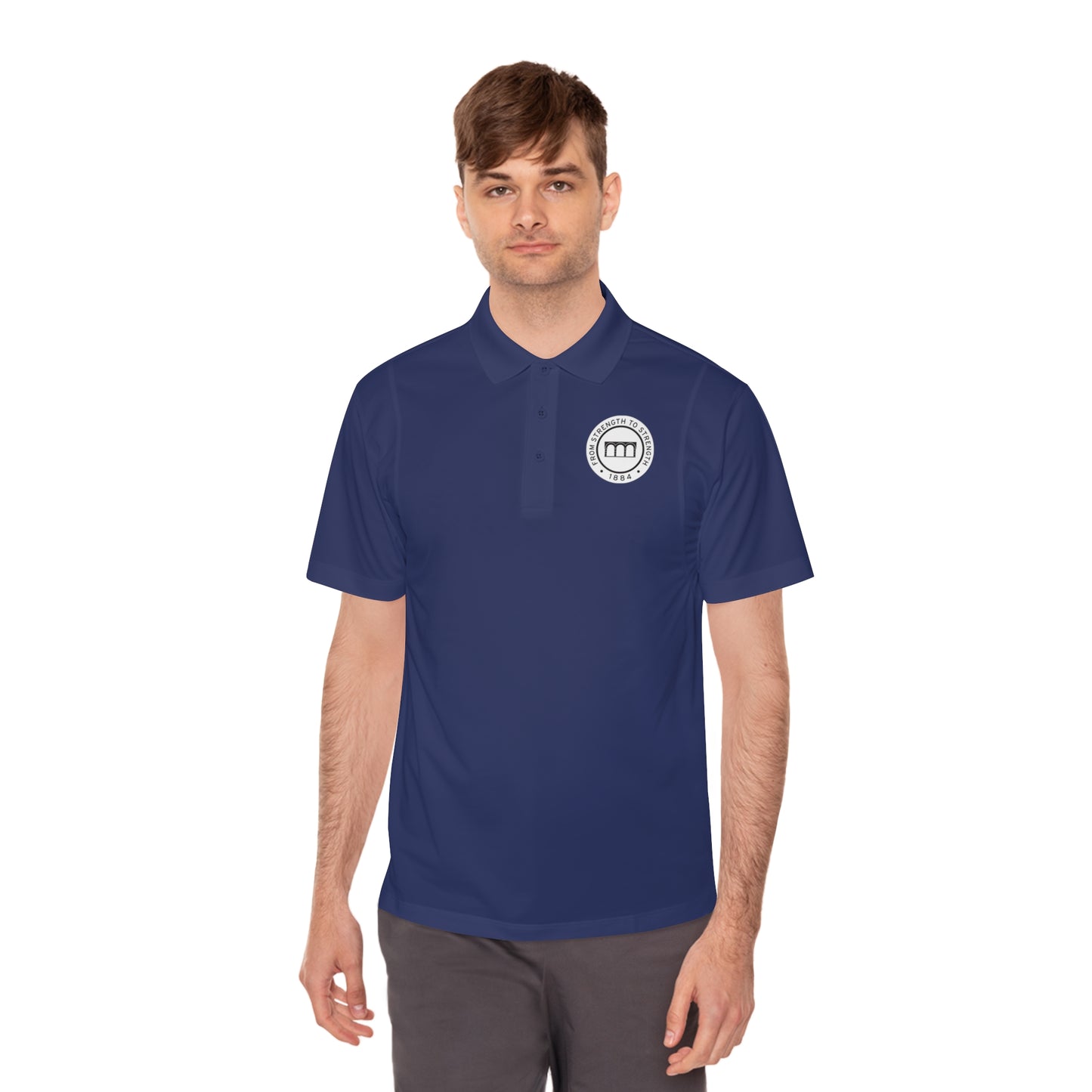 AWS Seal | Men's Performance Polo Shirt