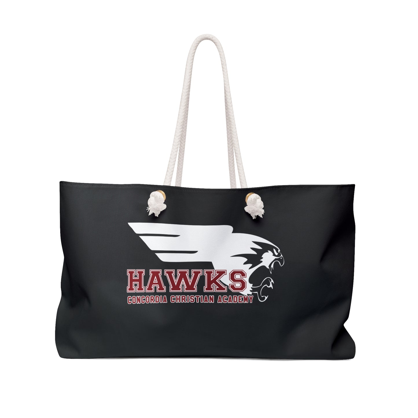 CCA Hawks | Weekender Tote Bag (BLACK)