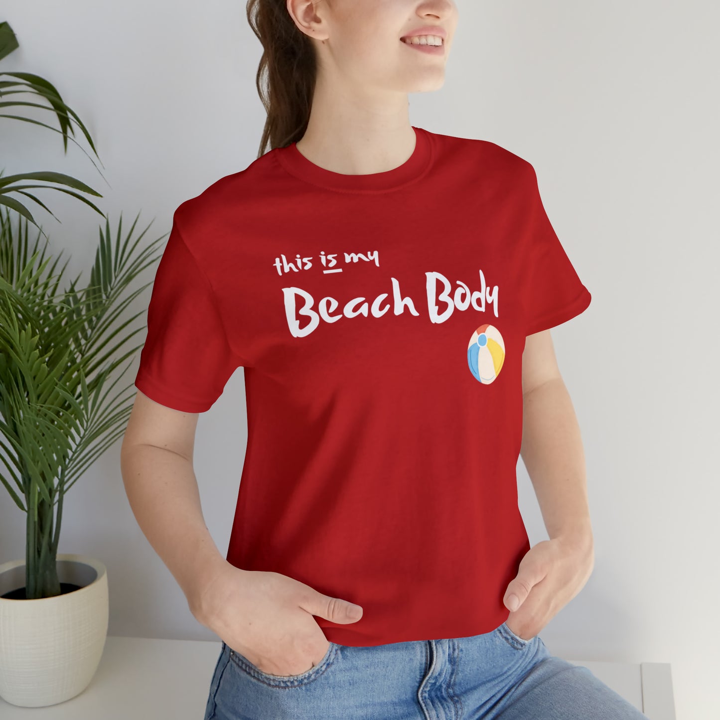 This Is My Beach Body | Men/Unisex T-Shirt - Mightee