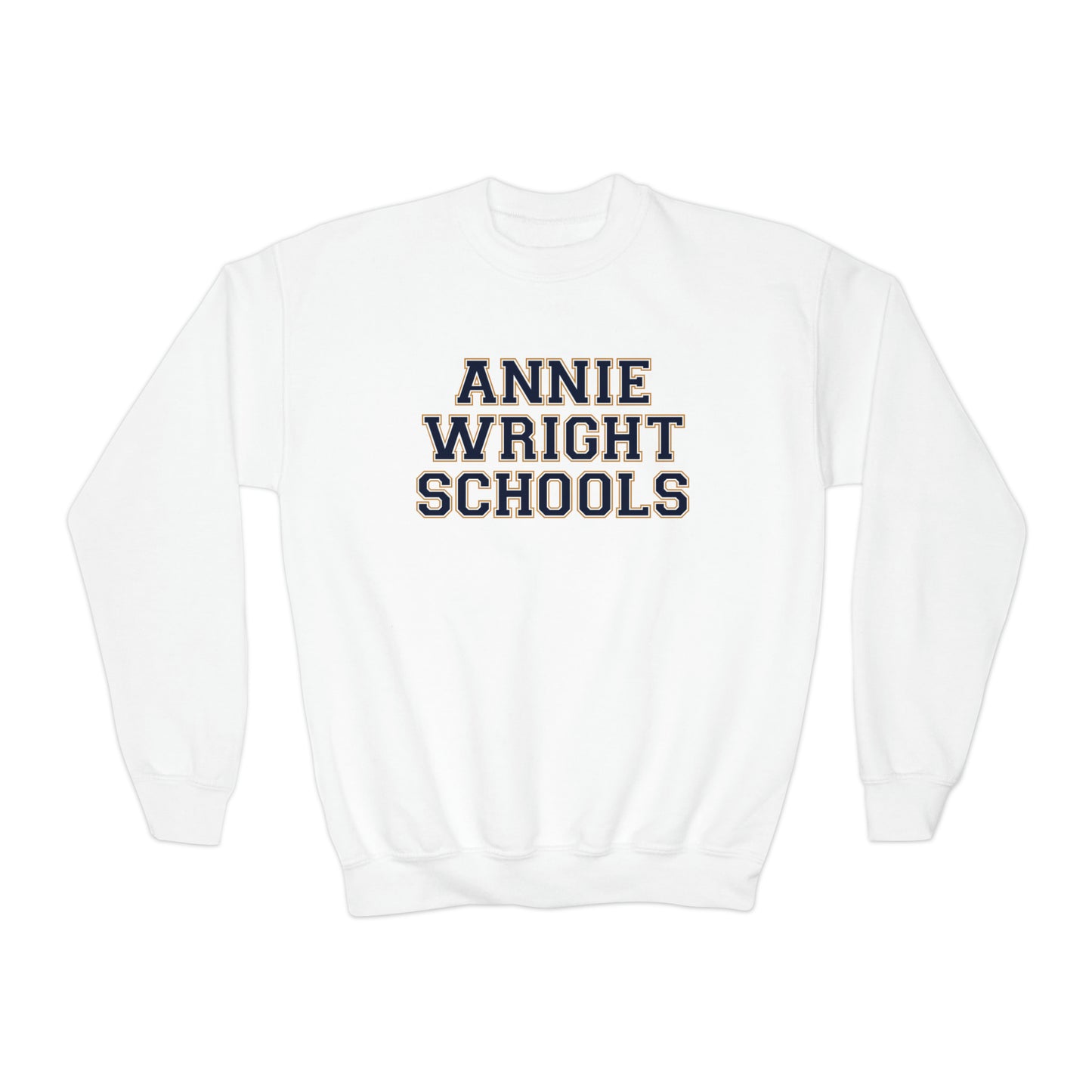 Annie Wright Schools | Kids Crewneck Sweatshirt