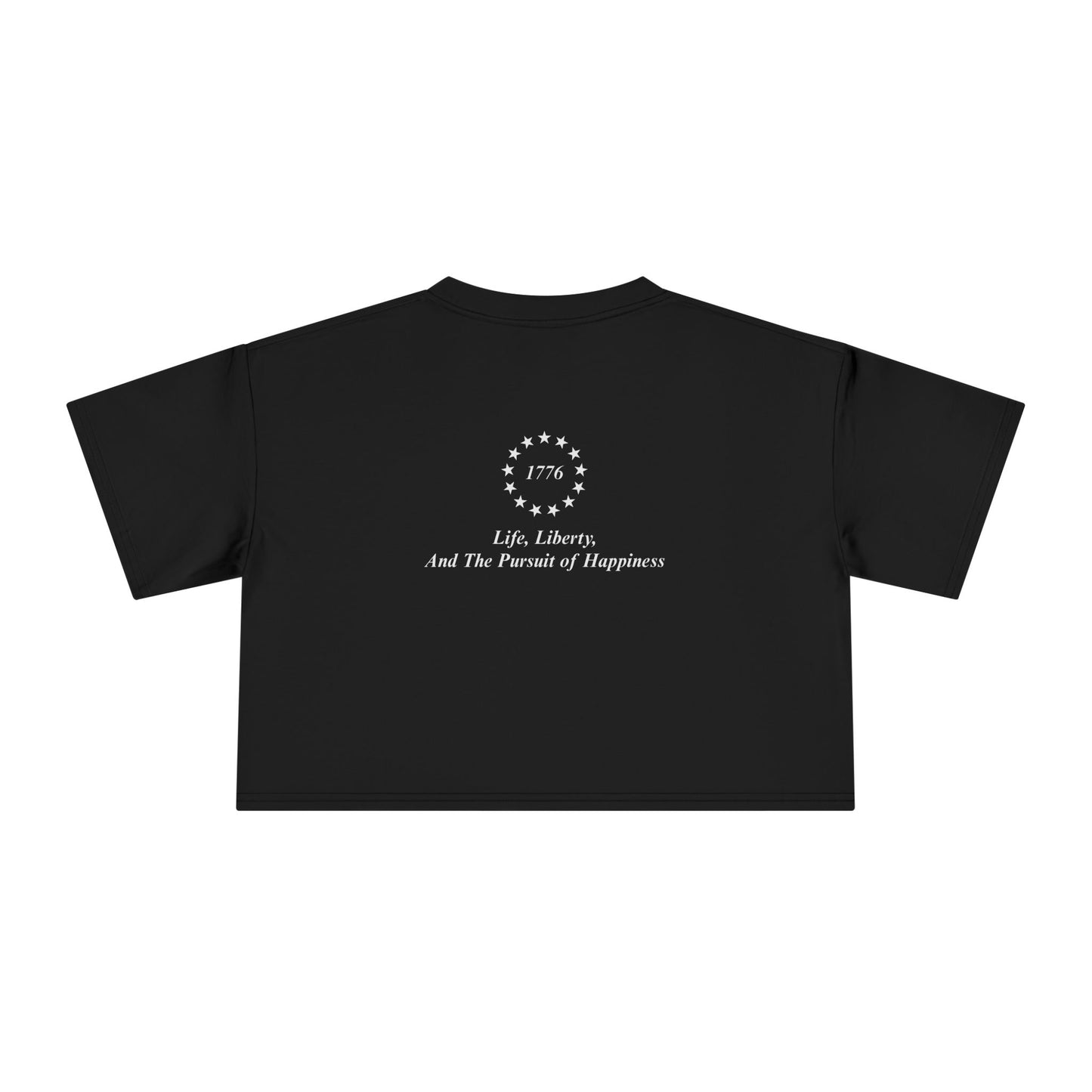 Dissent. Demand. Dignity (Women's Crop Tee)