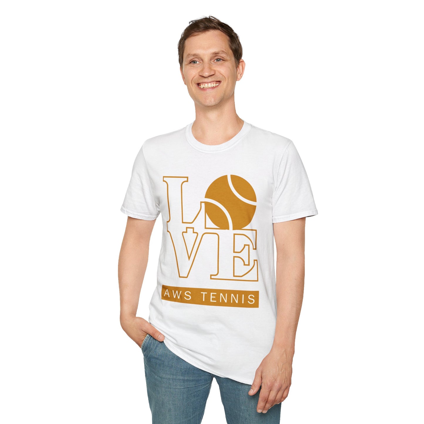 AWS Tennis LOVE | Softstyle T-Shirt