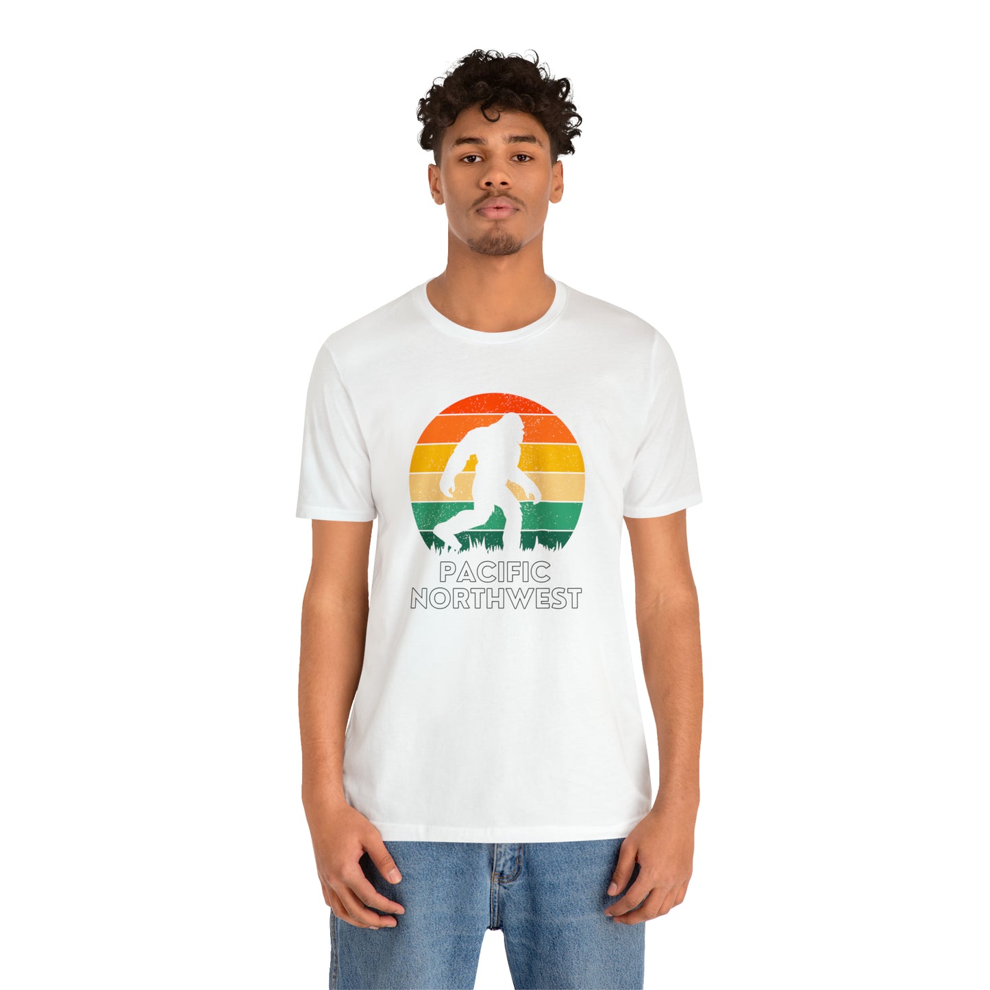 Pacific Northwest Bigfoot | Men/Unisex T-Shirt - Mightee