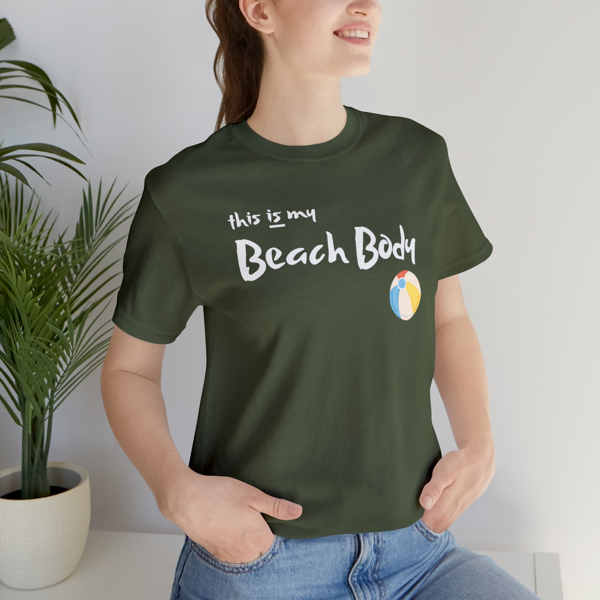 This Is My Beach Body | Men/Unisex T-Shirt - Mightee