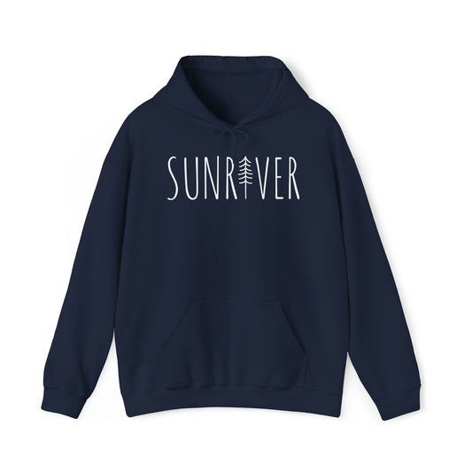 Sunriver Tree Hoodie | Premium Soft Pullover Hoodie