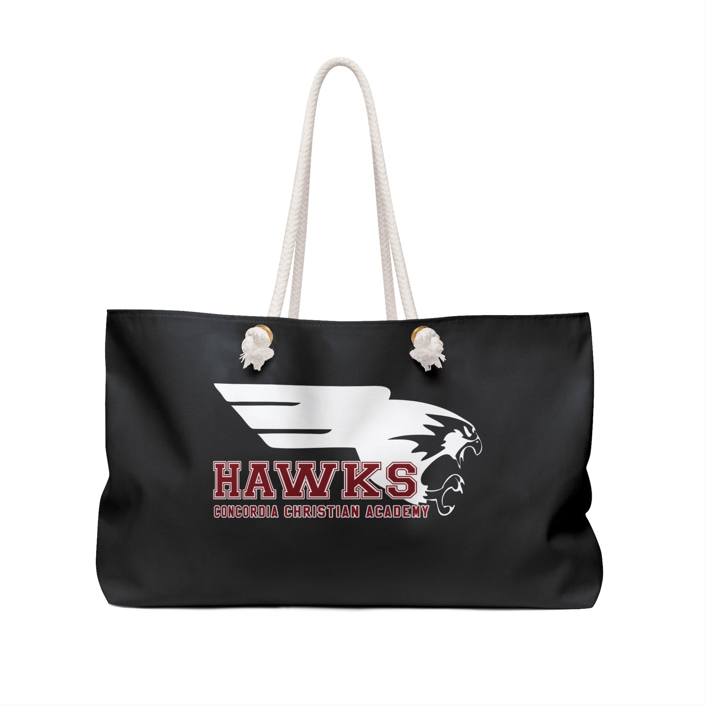 CCA Hawks | Weekender Tote Bag (BLACK)