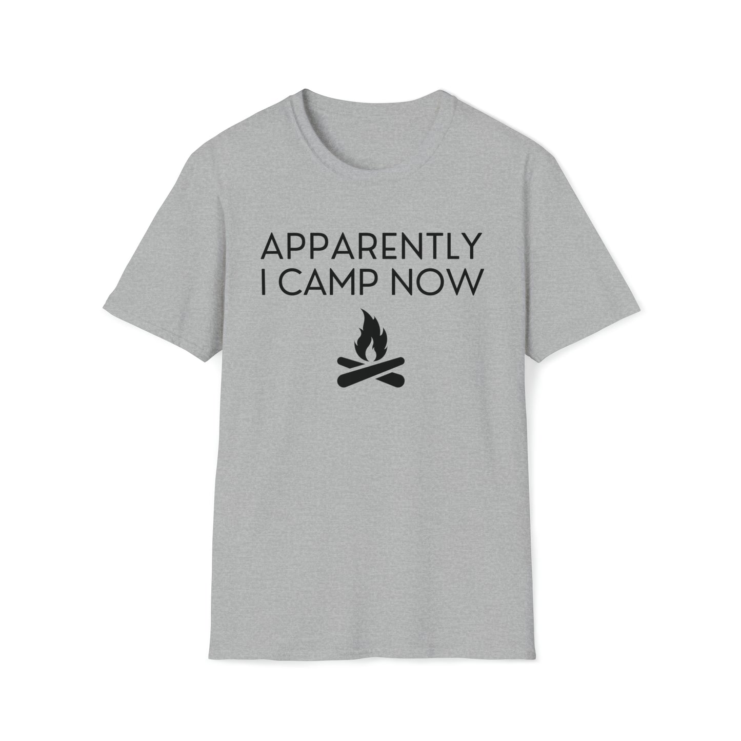 Apparently I Camp Now T-Shirt | Premium Soft Tee